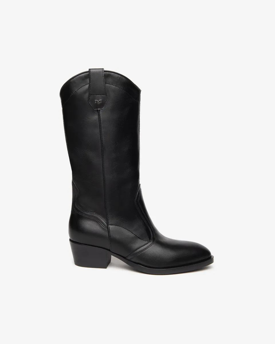 NeroGiardini Bottes Femme Cuir Pointure 35-41 Confort