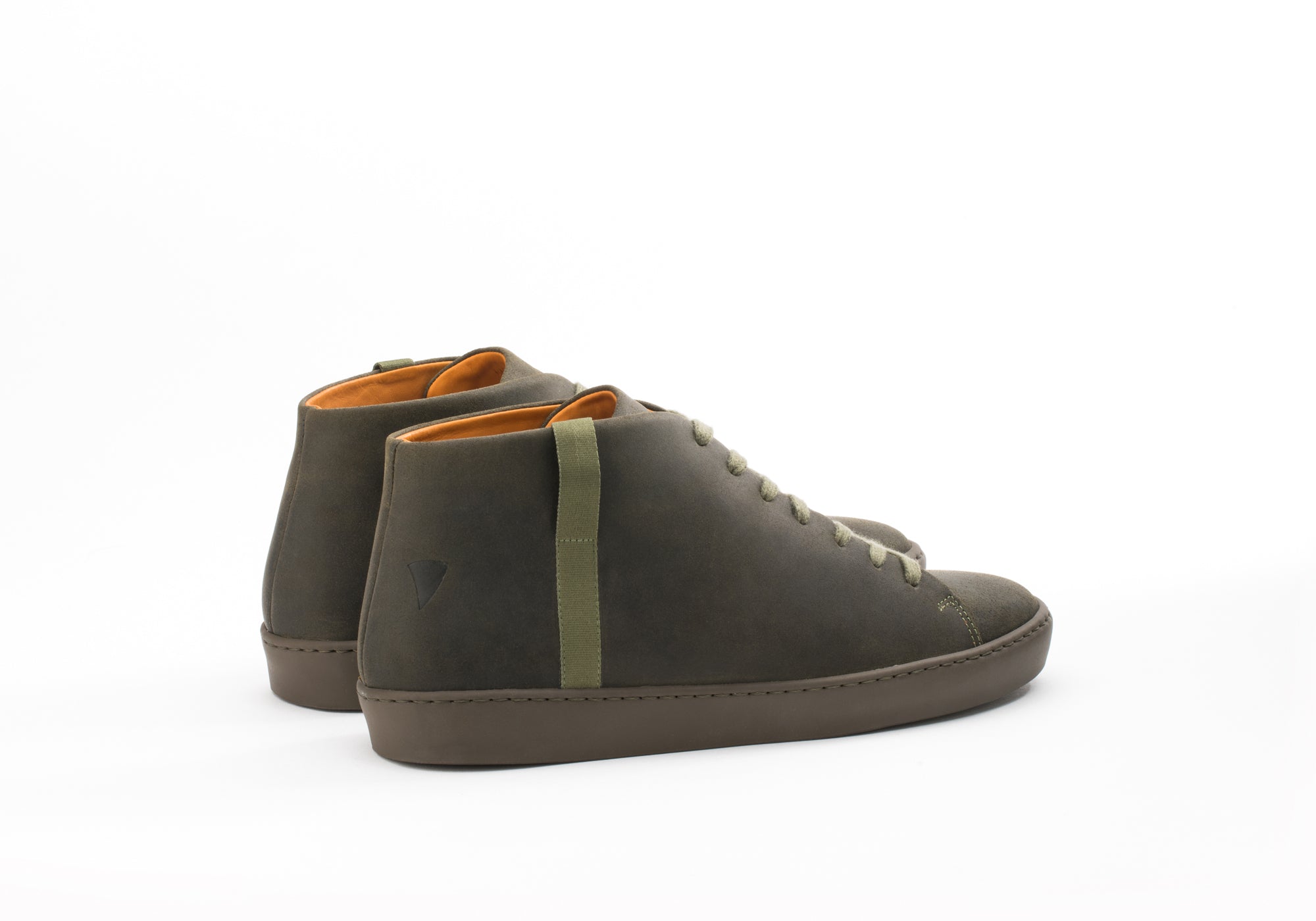 JAK Khan Olive sneakers cuir pleine fleur pointure 36-46