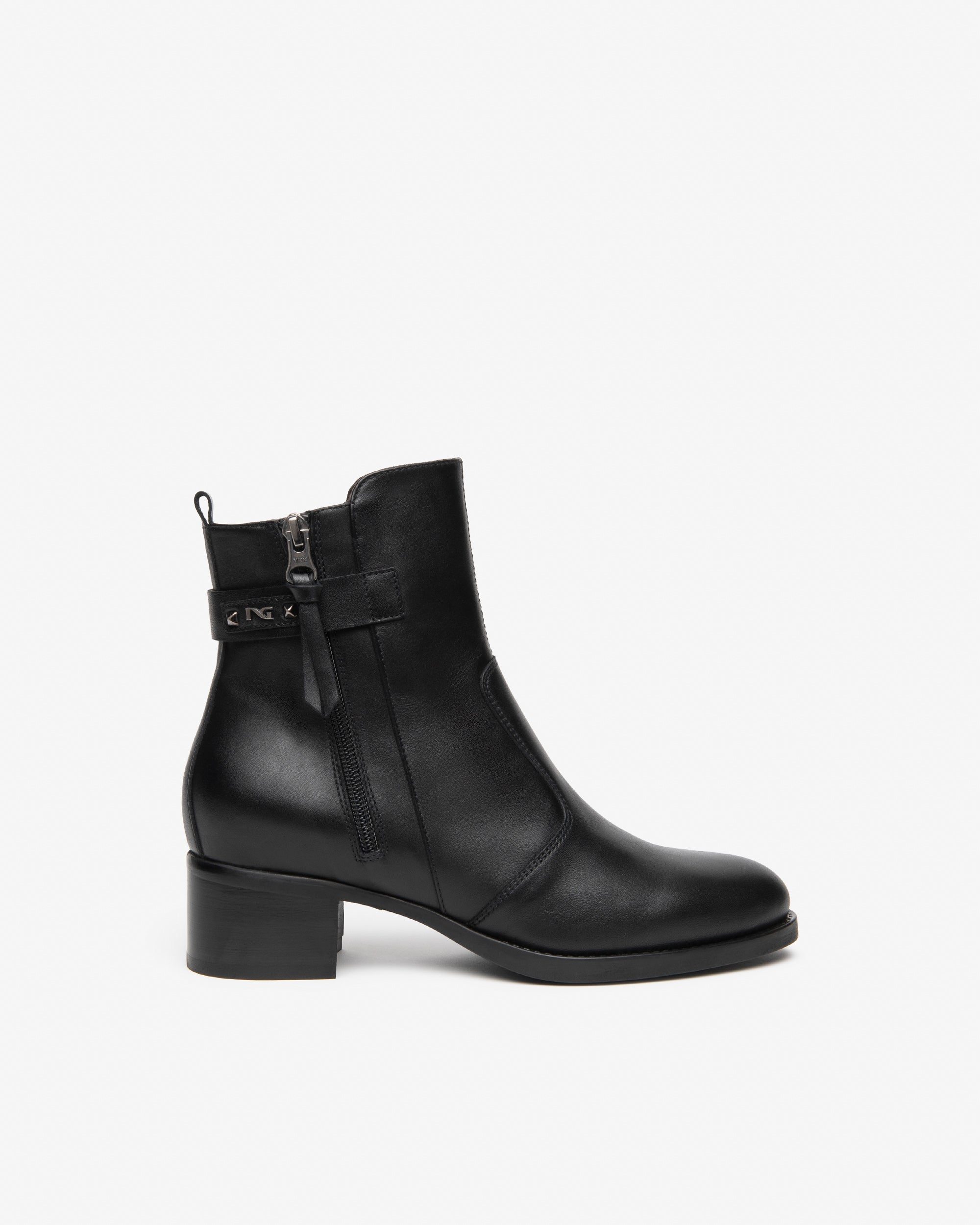 Nerogiardini Bottines Femme Cuir Talon 40 mm