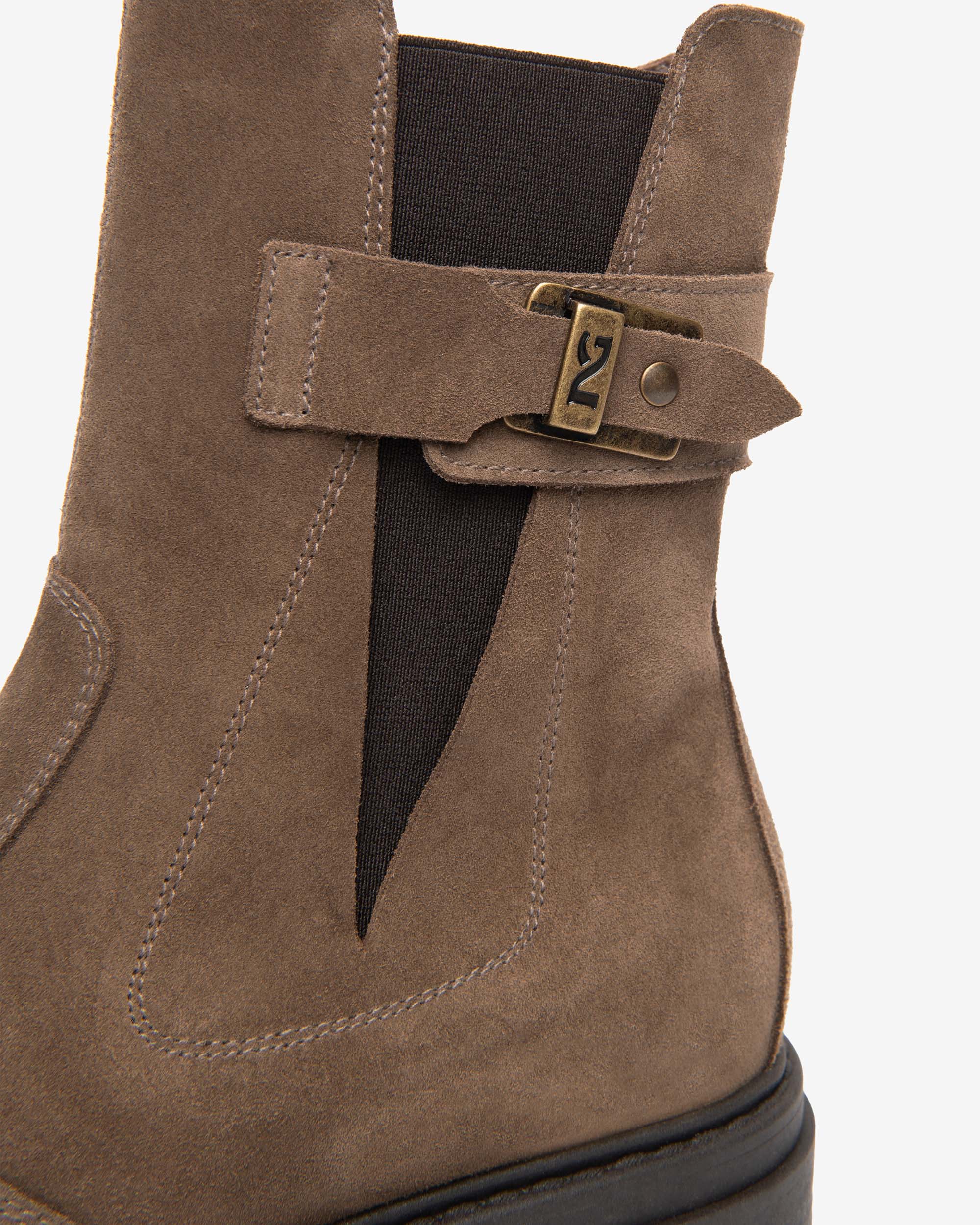 NeroGiardini Chelsea Velours Femme Mouton 40 mm