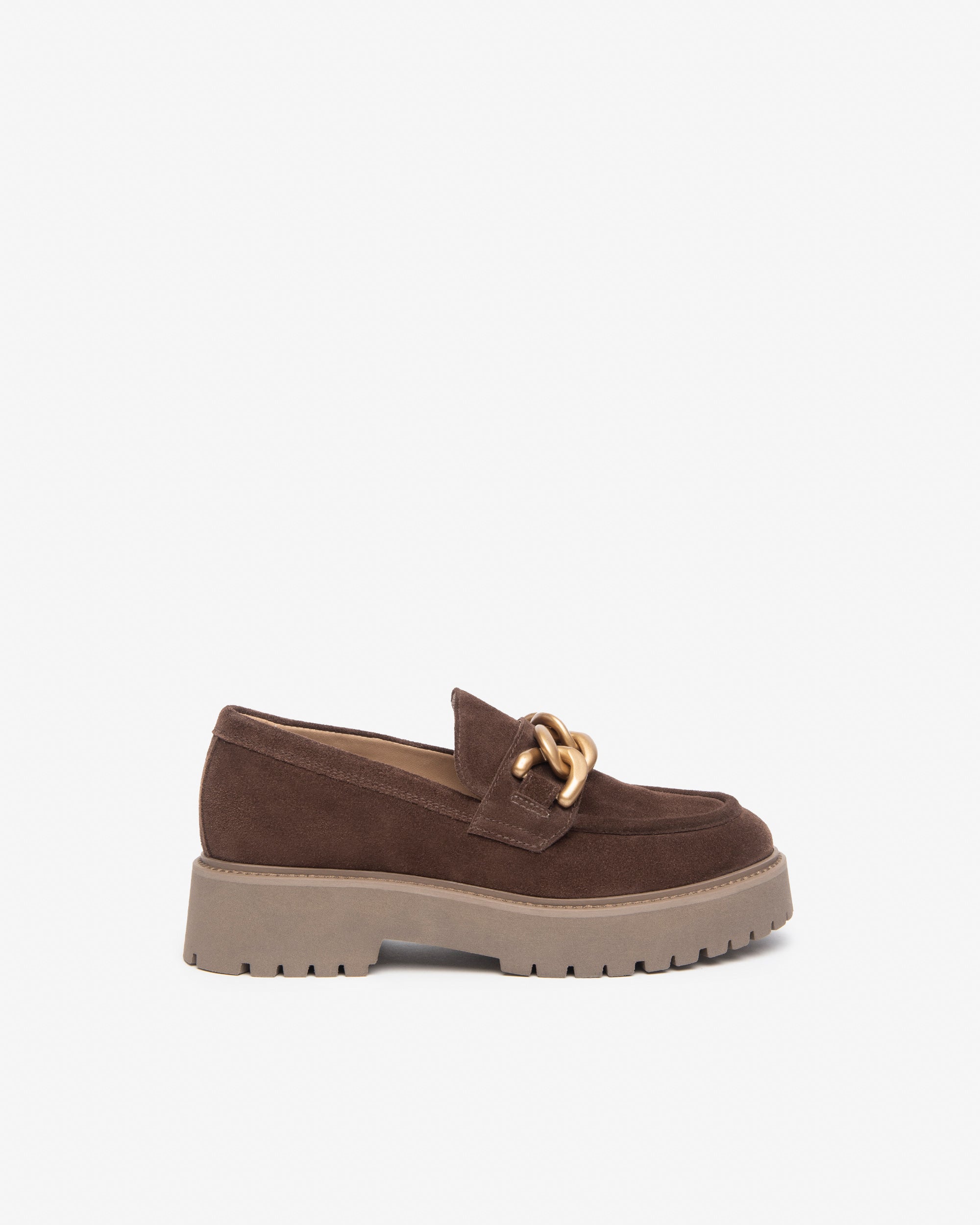 Nerogiardini Mocassins Femme Velours Loafers Cuir