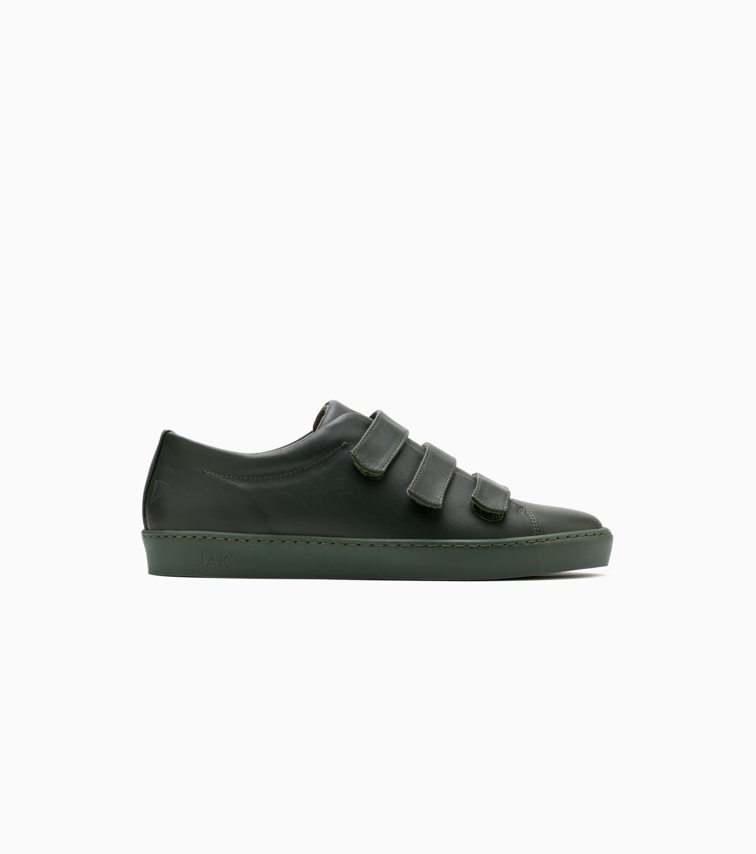 JAK Fika Bottle sneakers cuir scratch vert
