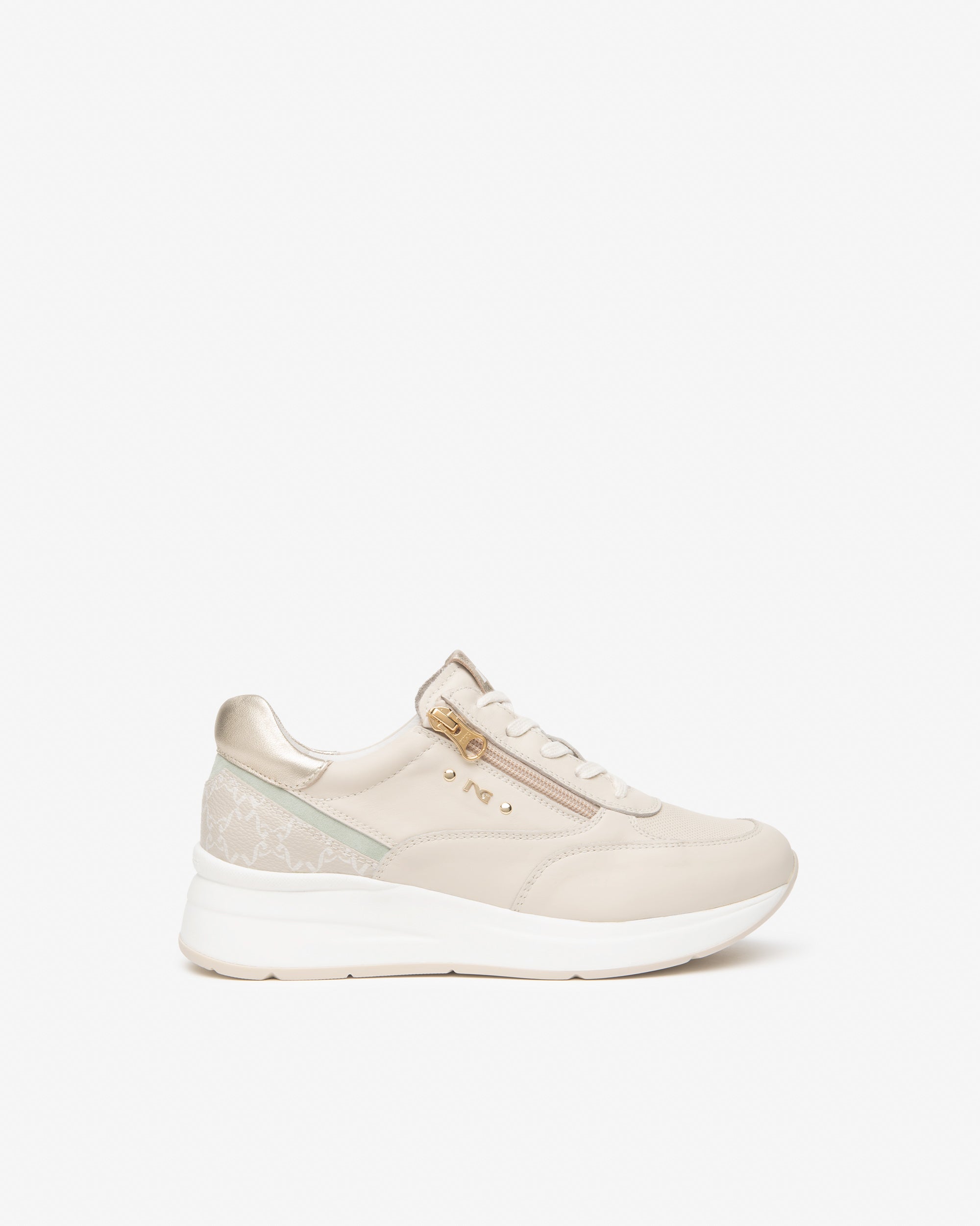 NeroGiardini Sneakers Femme Cuir Baskets Memory Confort
