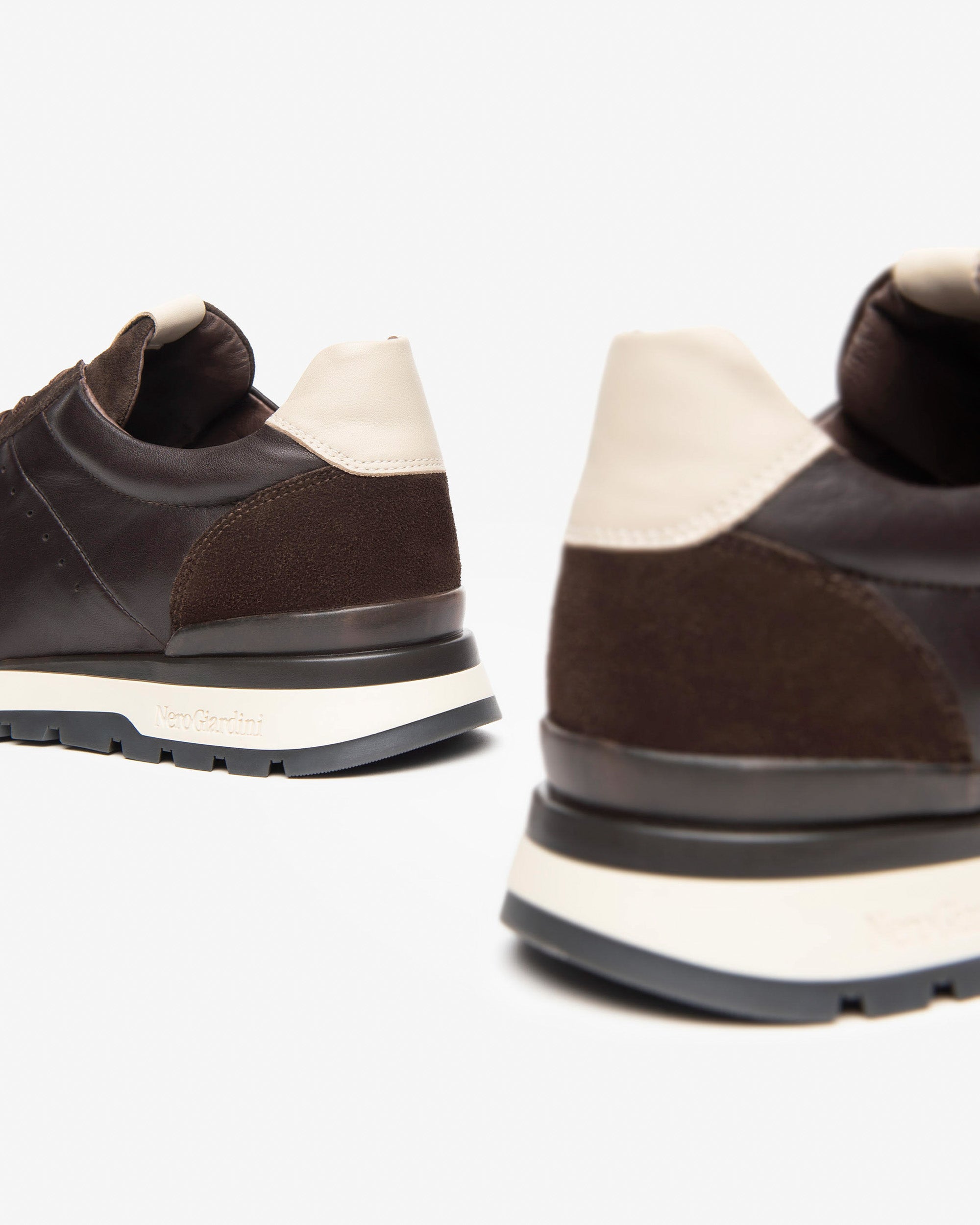 NeroGiardini Sneakers Homme Baskets Cuir Velours 43