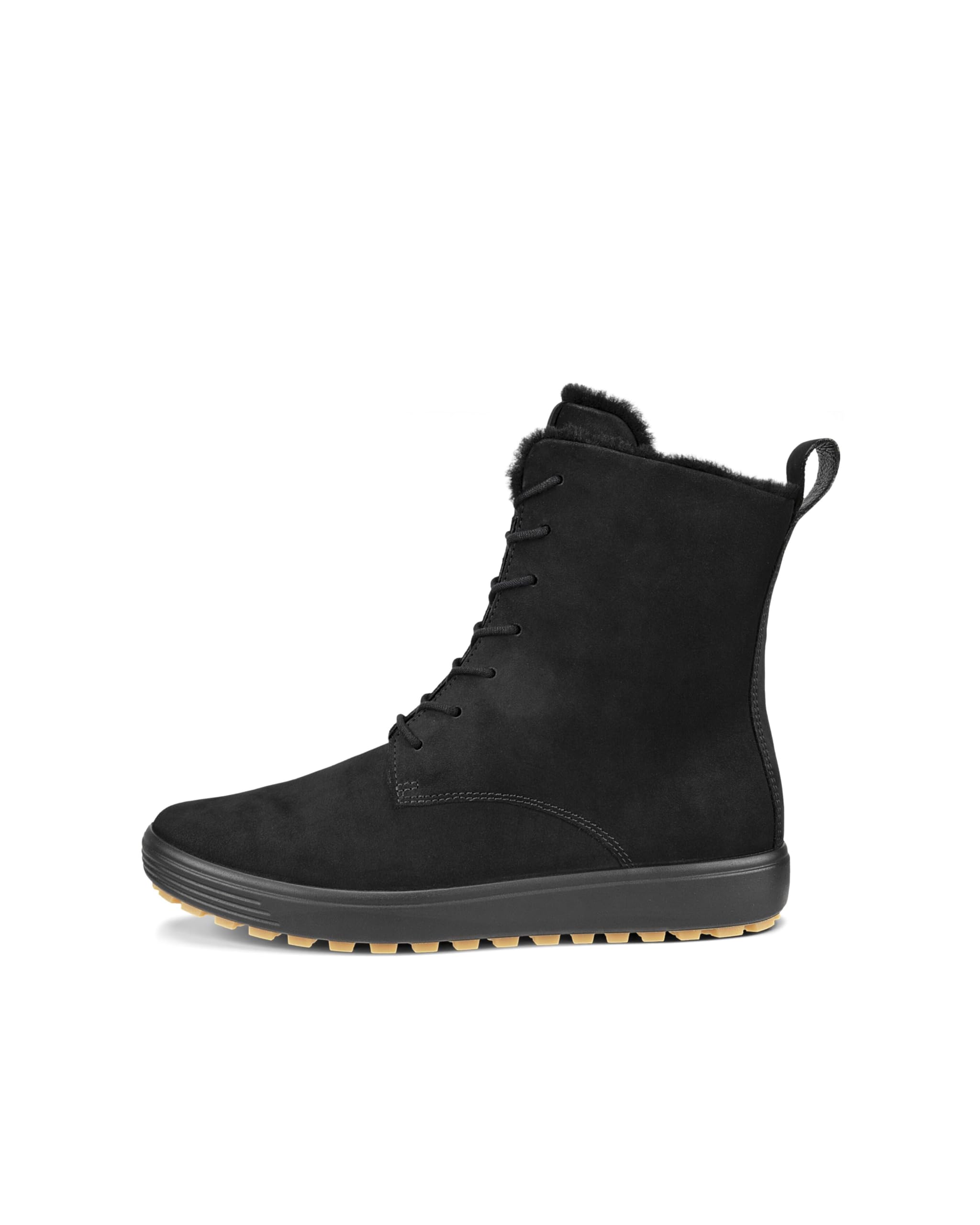 ECCO Soft 7 Tred bottines femme Noir fourrée