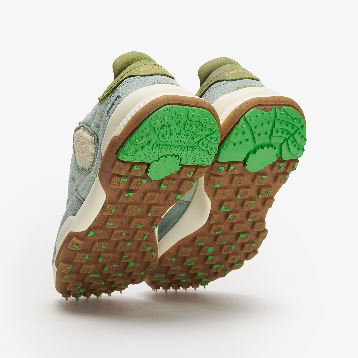 Satorisan Chacrona Linen baskets Camo Milky Jade 38