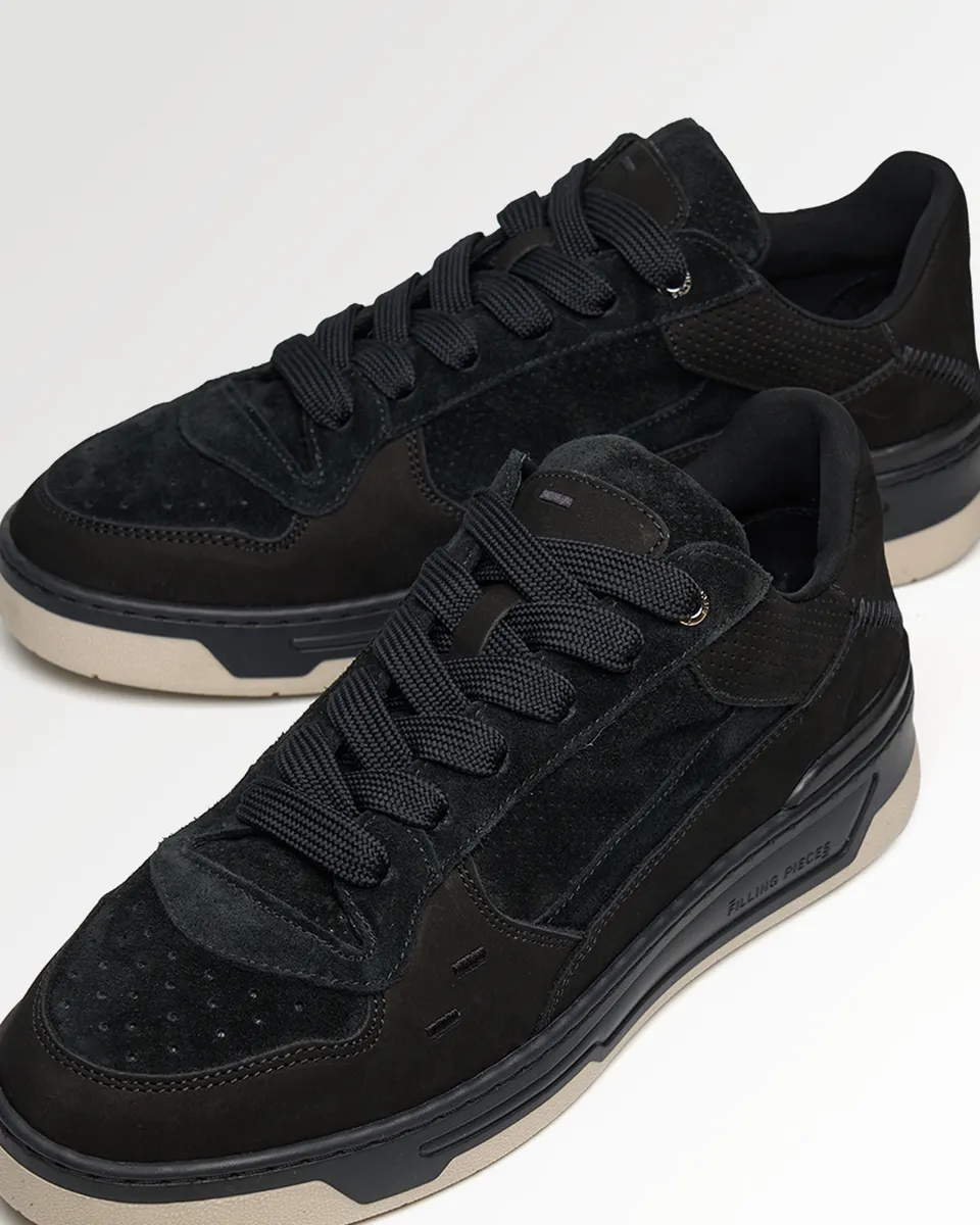Filling Pieces Cruiser Suede Black sneakers noir nubuck