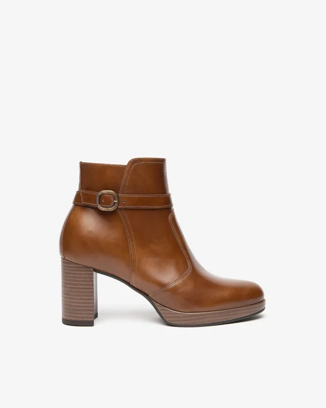 NeroGiardini Bottines boots femme cuir confort hiver