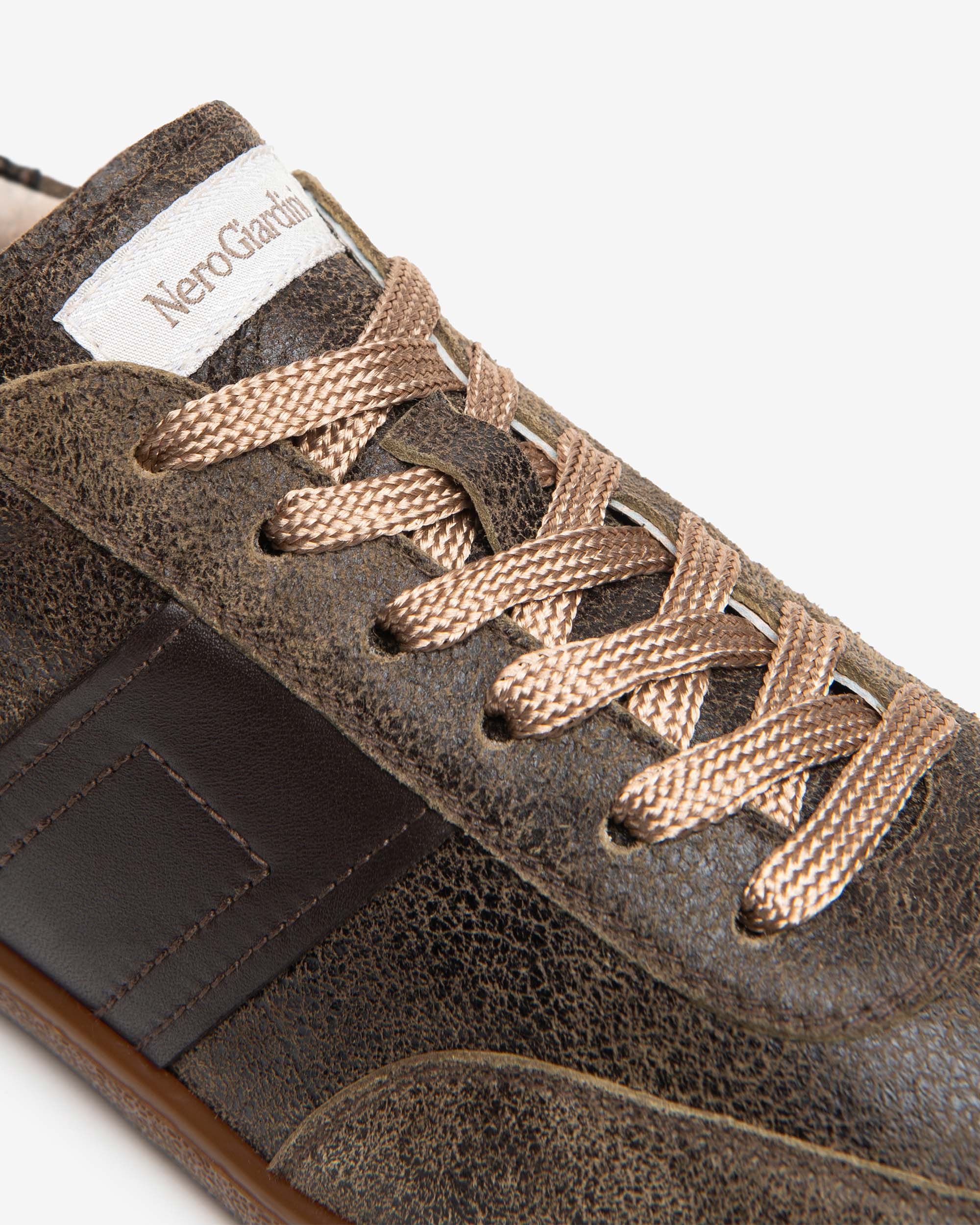 NeroGiardini Sneakers Femme Cuir Vieilli Python