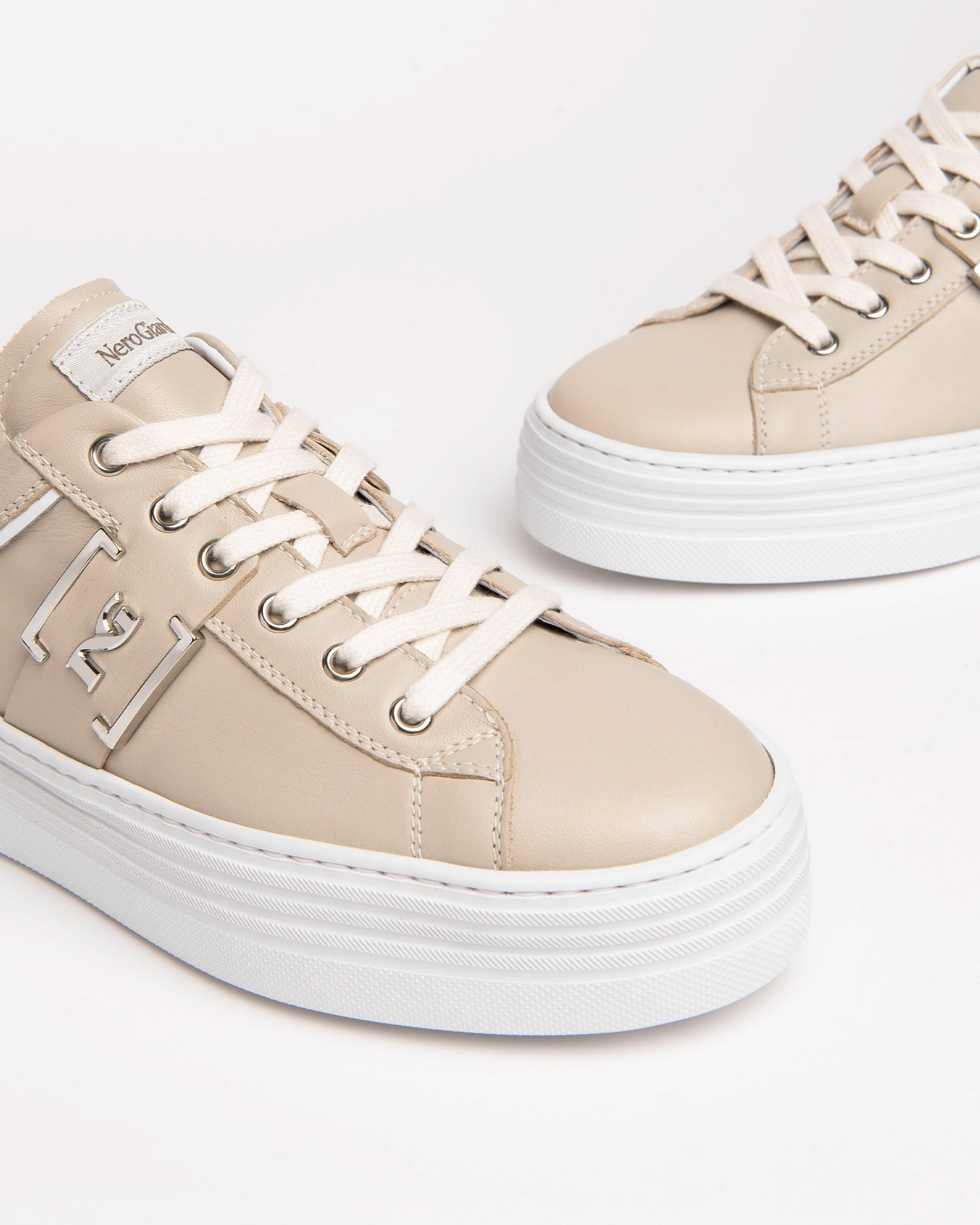 NeroGiardini Sneakers Femme Cuir DryGo Confort