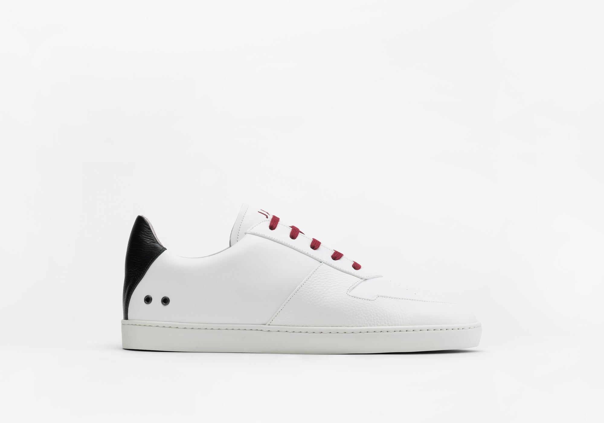 JAK Vantage Red Black sneakers cuir