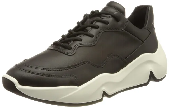 ECCO Chunky Sneaker baskets femme 38 EU noir ville