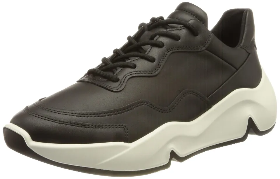 ECCO Chunky Sneaker baskets femme 38 EU noir ville