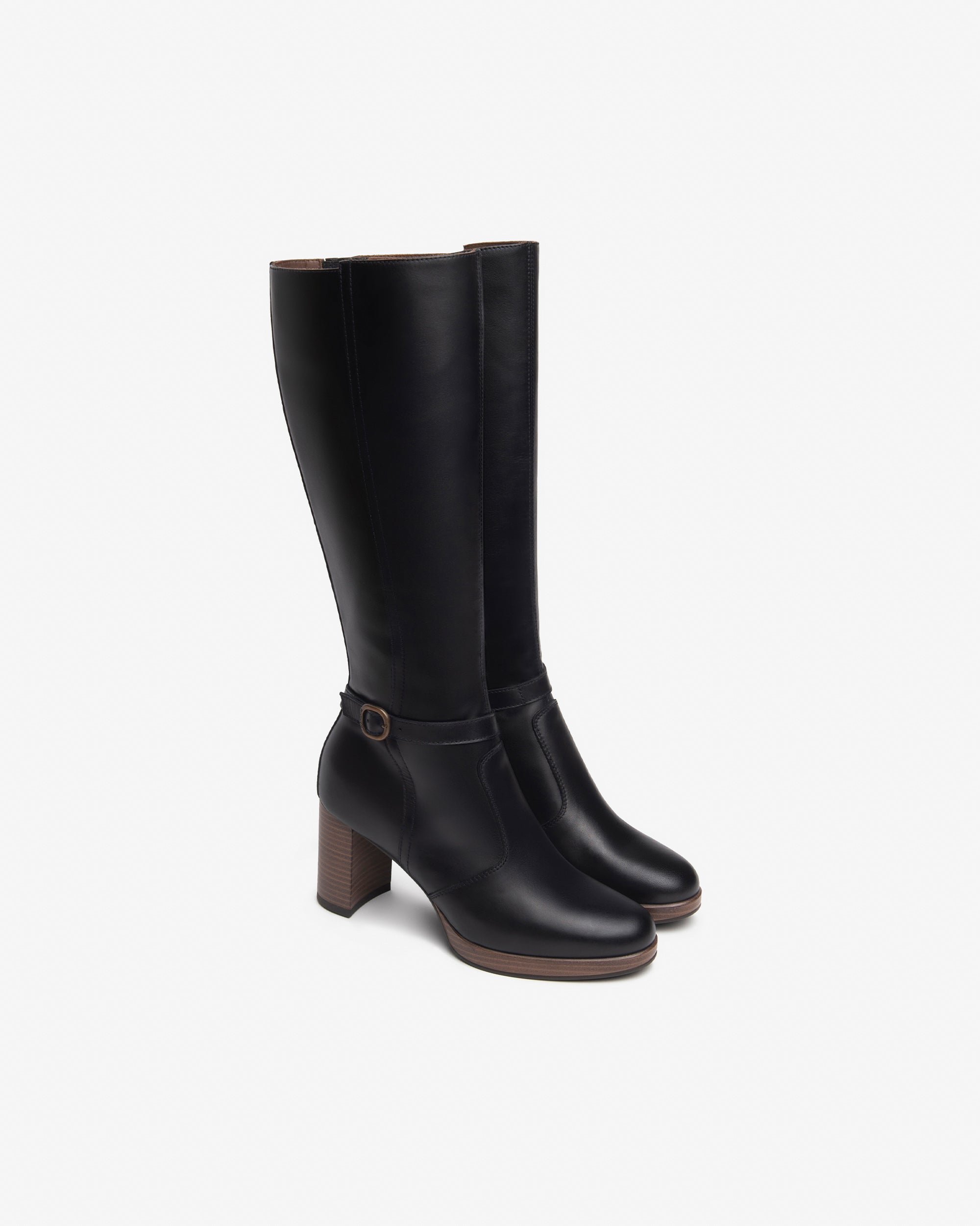 NeroGiardini Bottes Femme Cuir Made in Italy 38