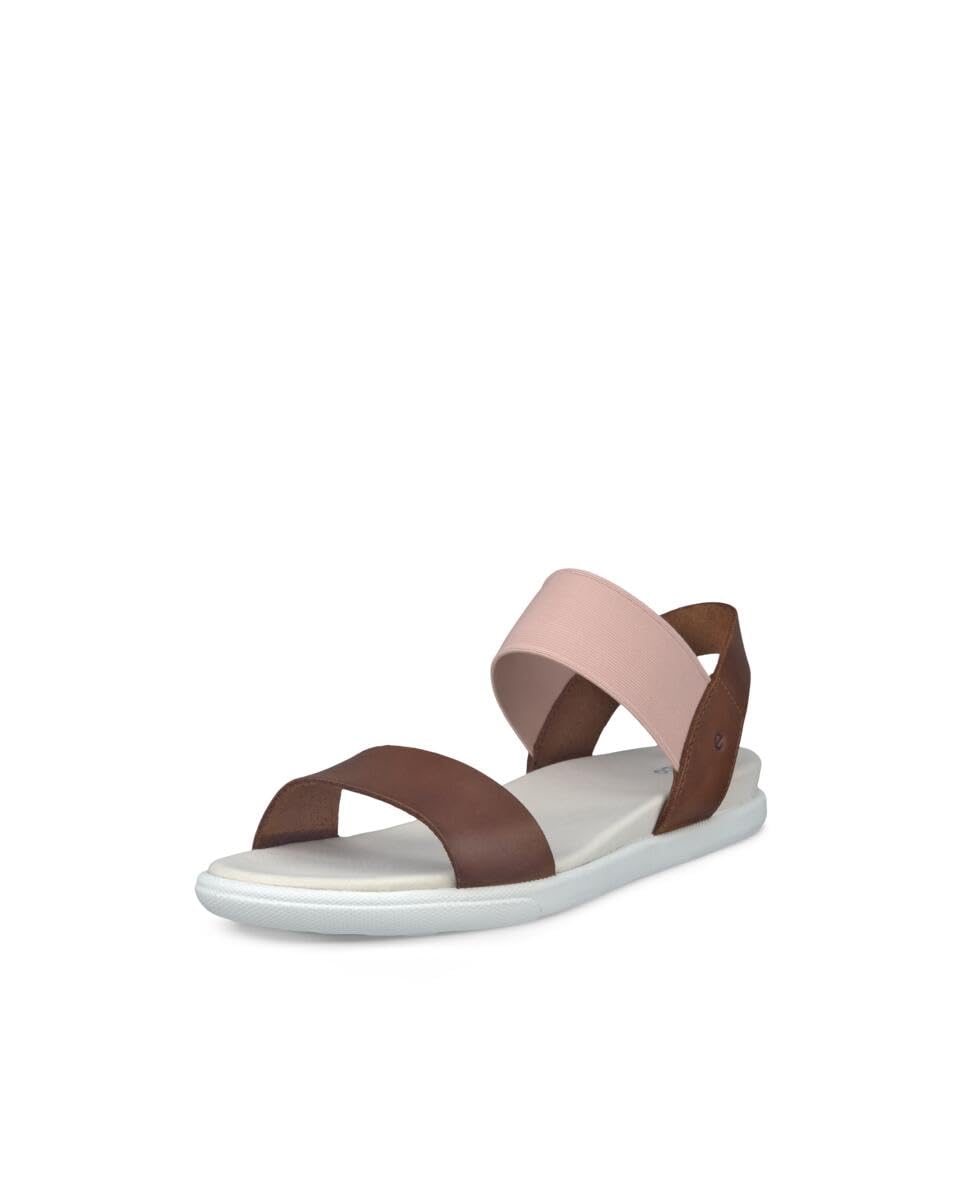 ECCO Damara sandales plates femme noir 41 EU trois brides