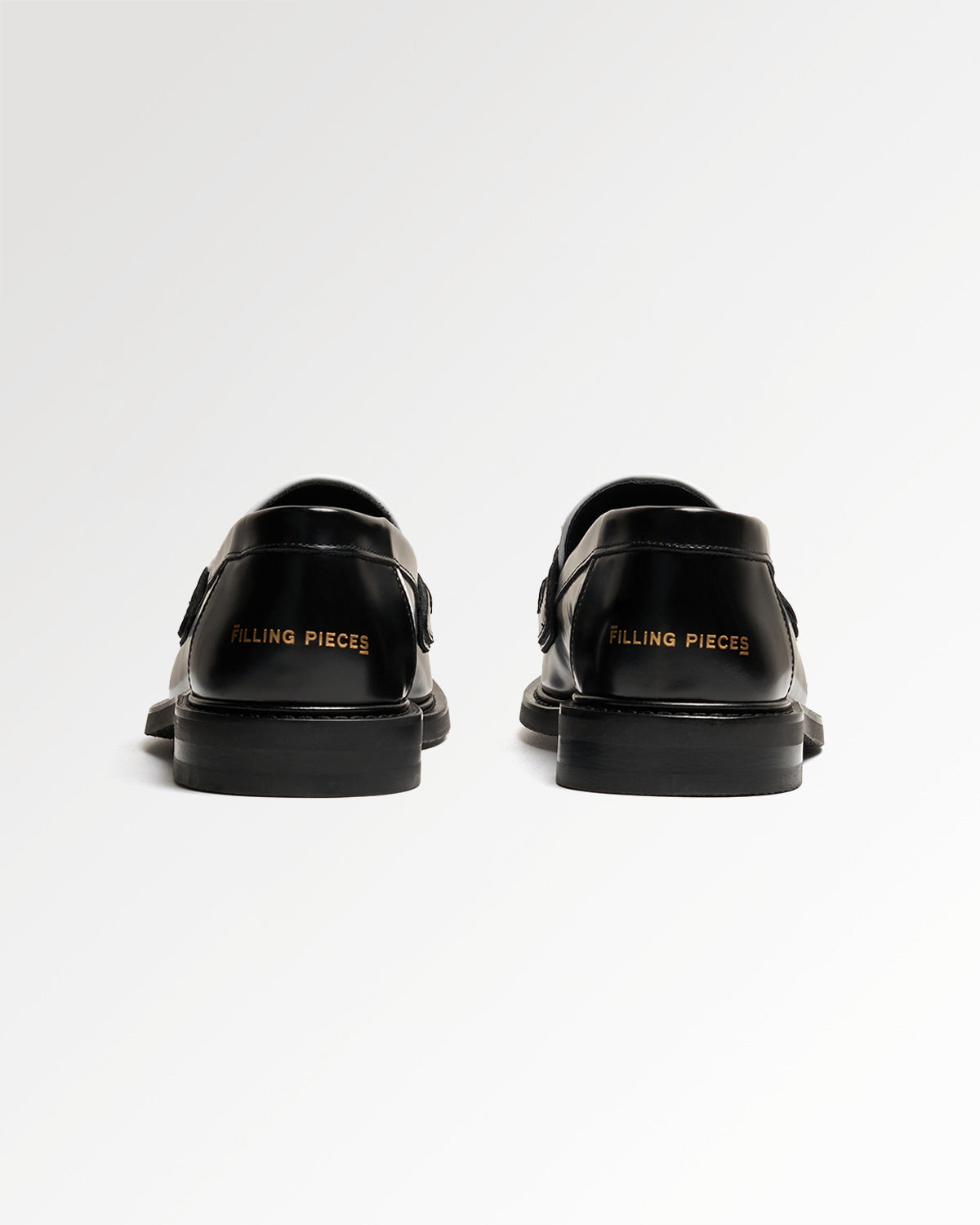 Filling Pieces Loafer Bonsai Mocassin cuir noir