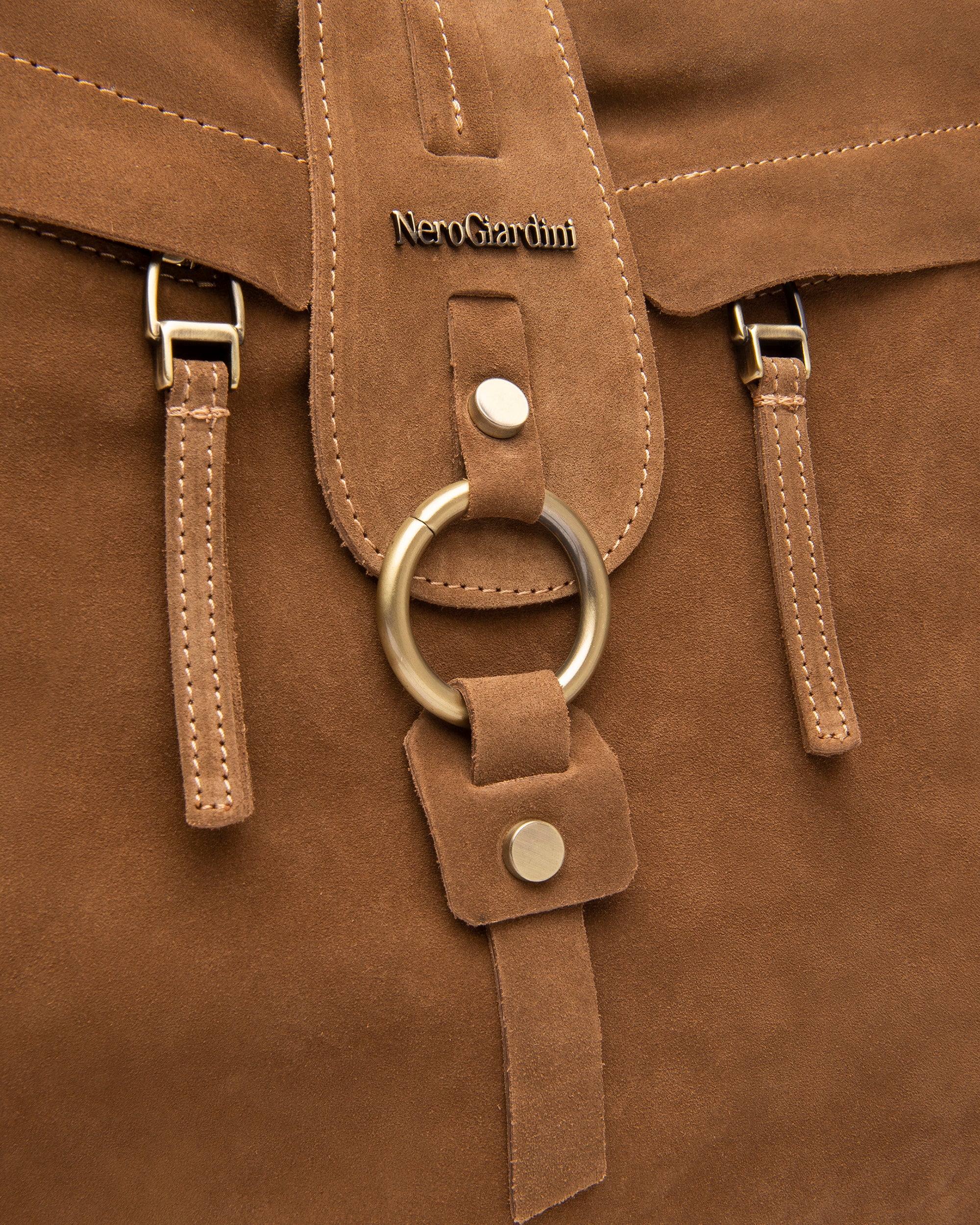 NeroGiardini Sacs cabas femme cuir velours