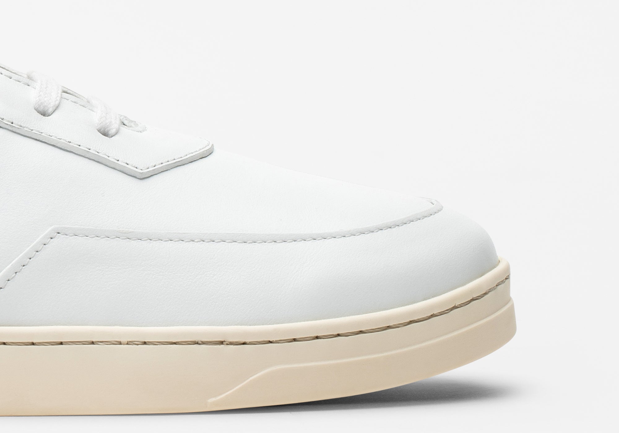 JAK Atlas Low baskets cuir blanche mixte