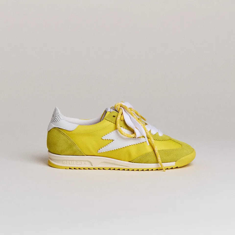 SMR Joyce D197 baskets jaunes tissu pointure 36-40