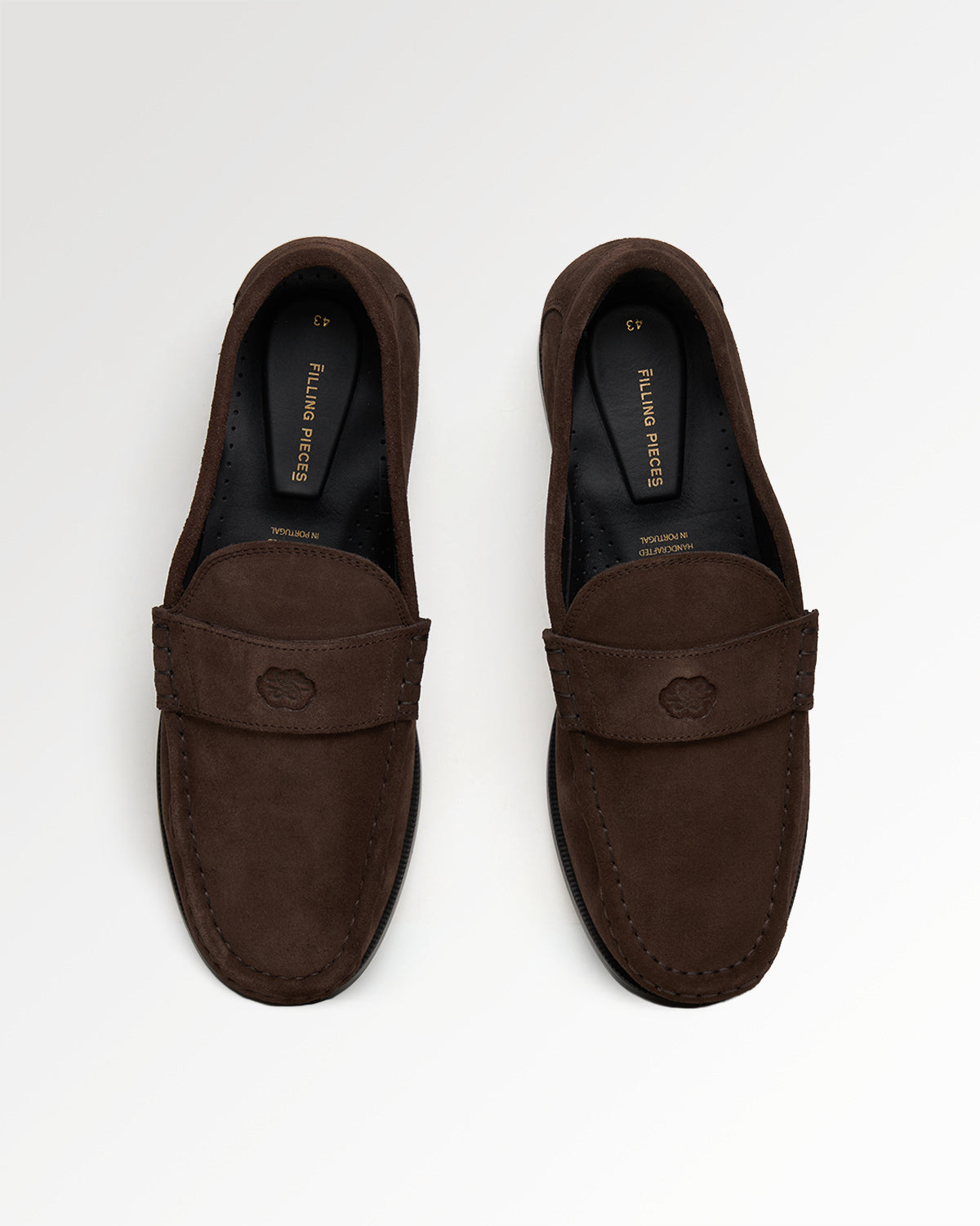 Filling Pieces Lux Loafer mocassins marron daim