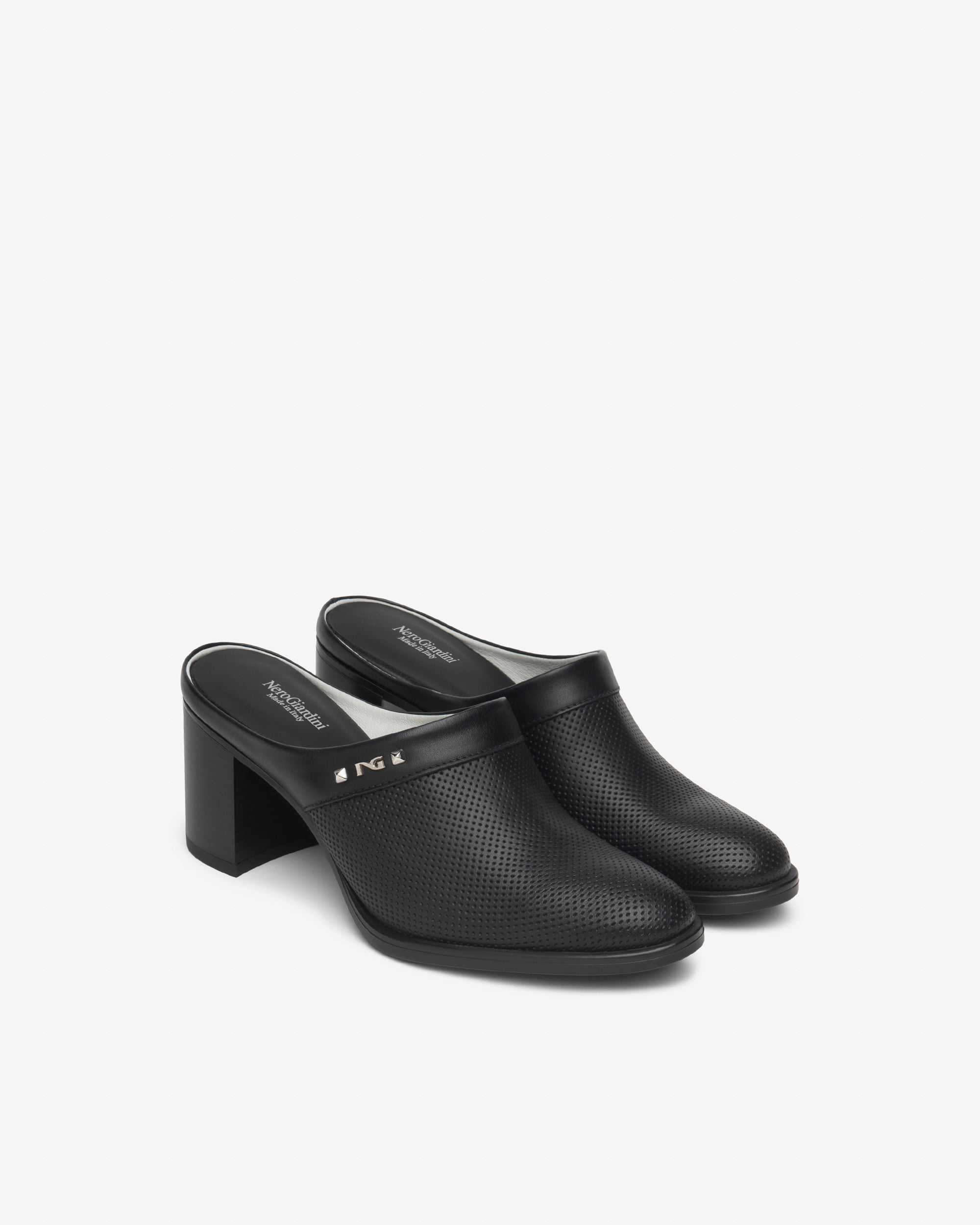 NeroGiardini Mules Femme Cuir Sabots 38