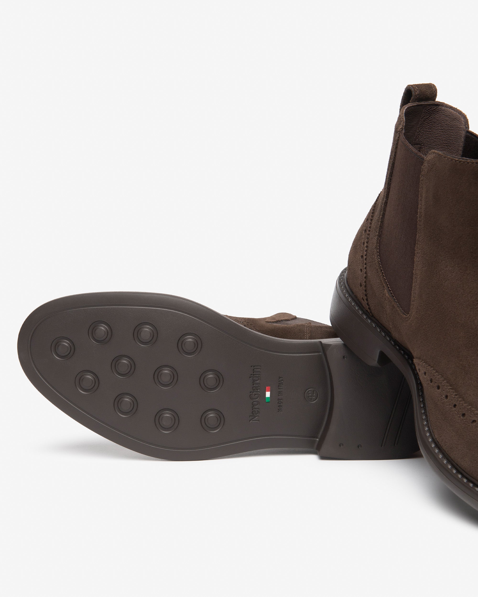 NeroGiardini Bottines Chelsea Homme Daim 39-46 Hiver