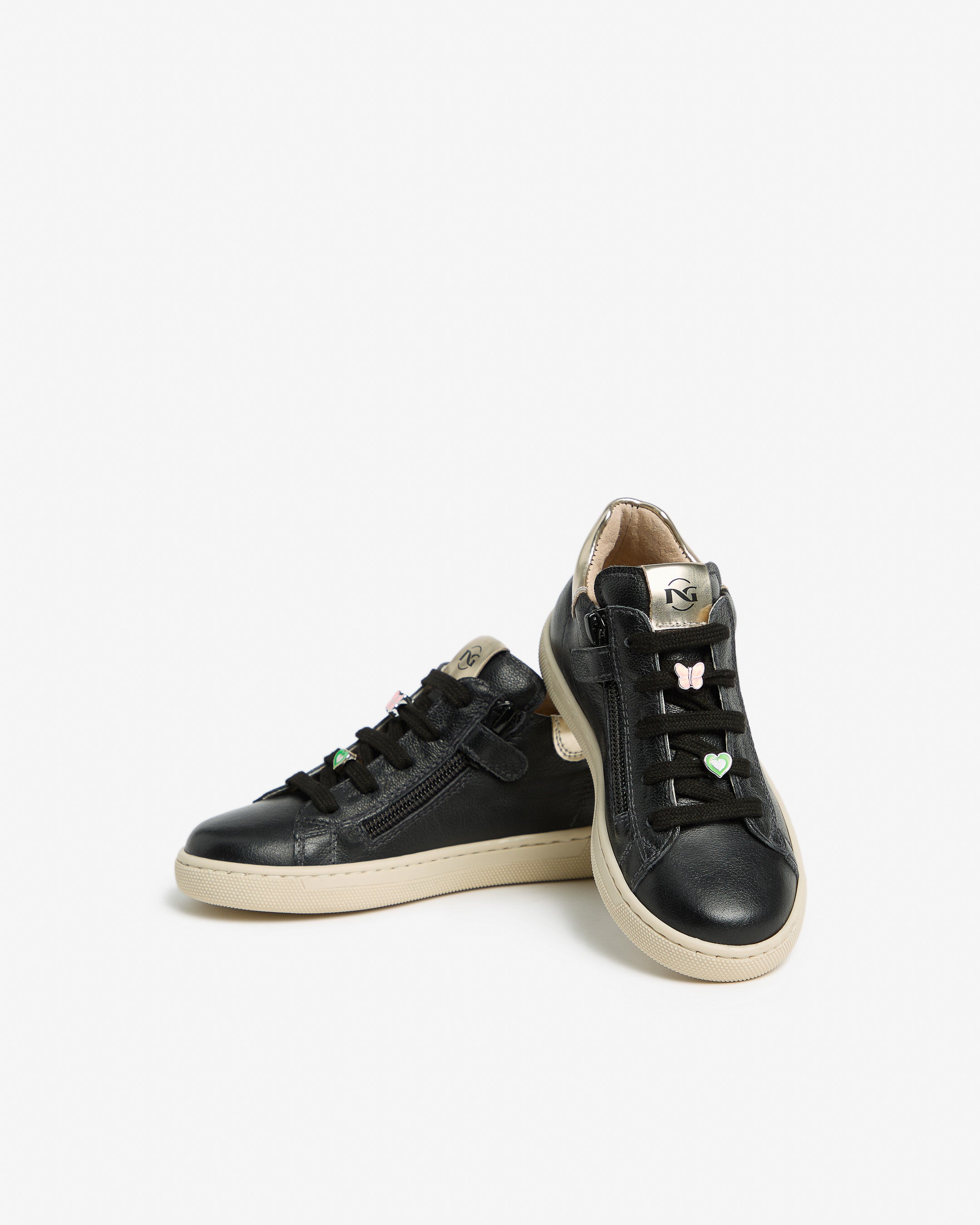Nerogiardini Sneakers Junior Fille Cuir Baskets Hiver