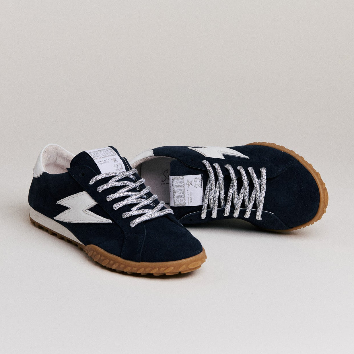 SMR Mary D615 baskets marine daim pointure 36-41