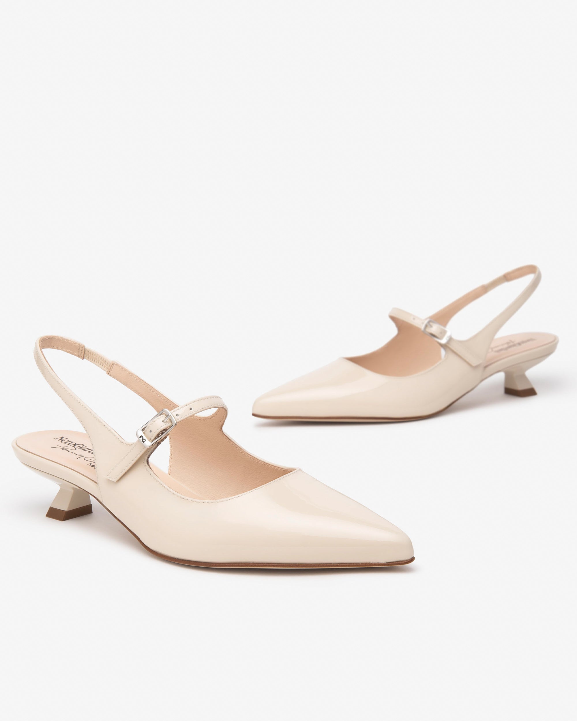 NeroGiardini Slingbacks Femme Vernis Bride Arrière