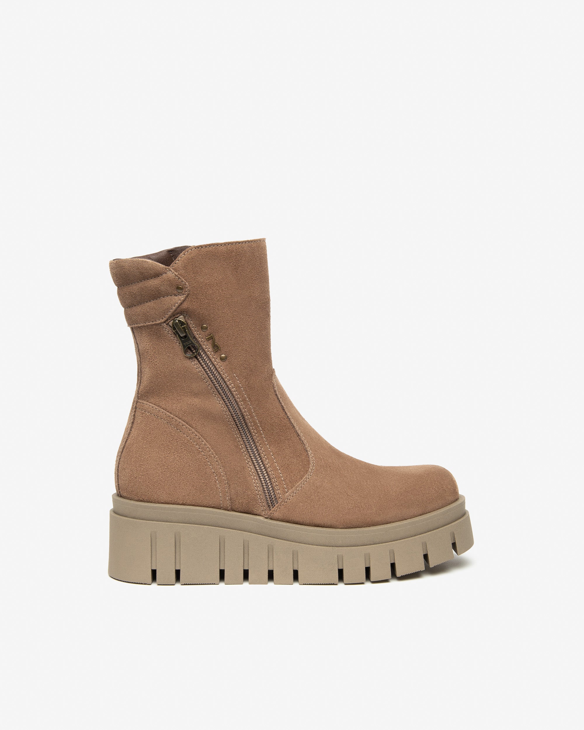 NeroGiardini Bottines Femme Cuir Velours