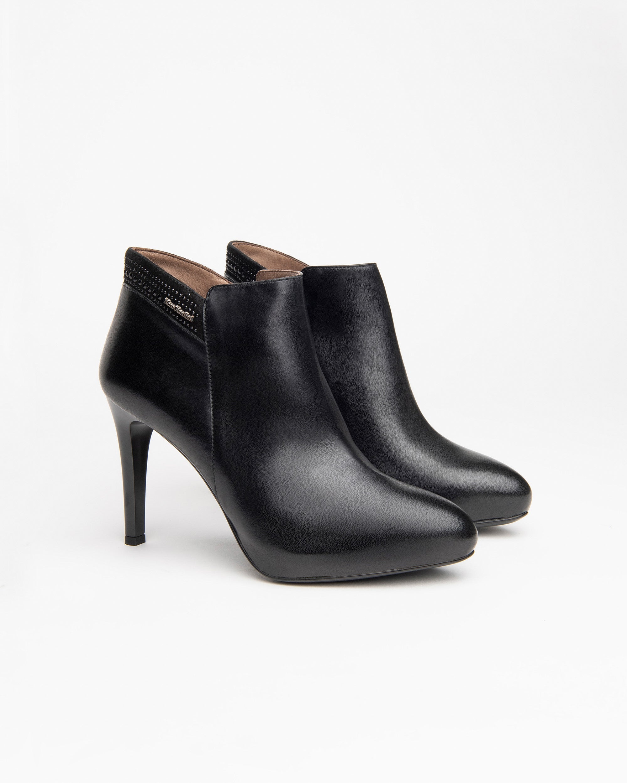 NeroGiardini Premium bottines femme cuir velours