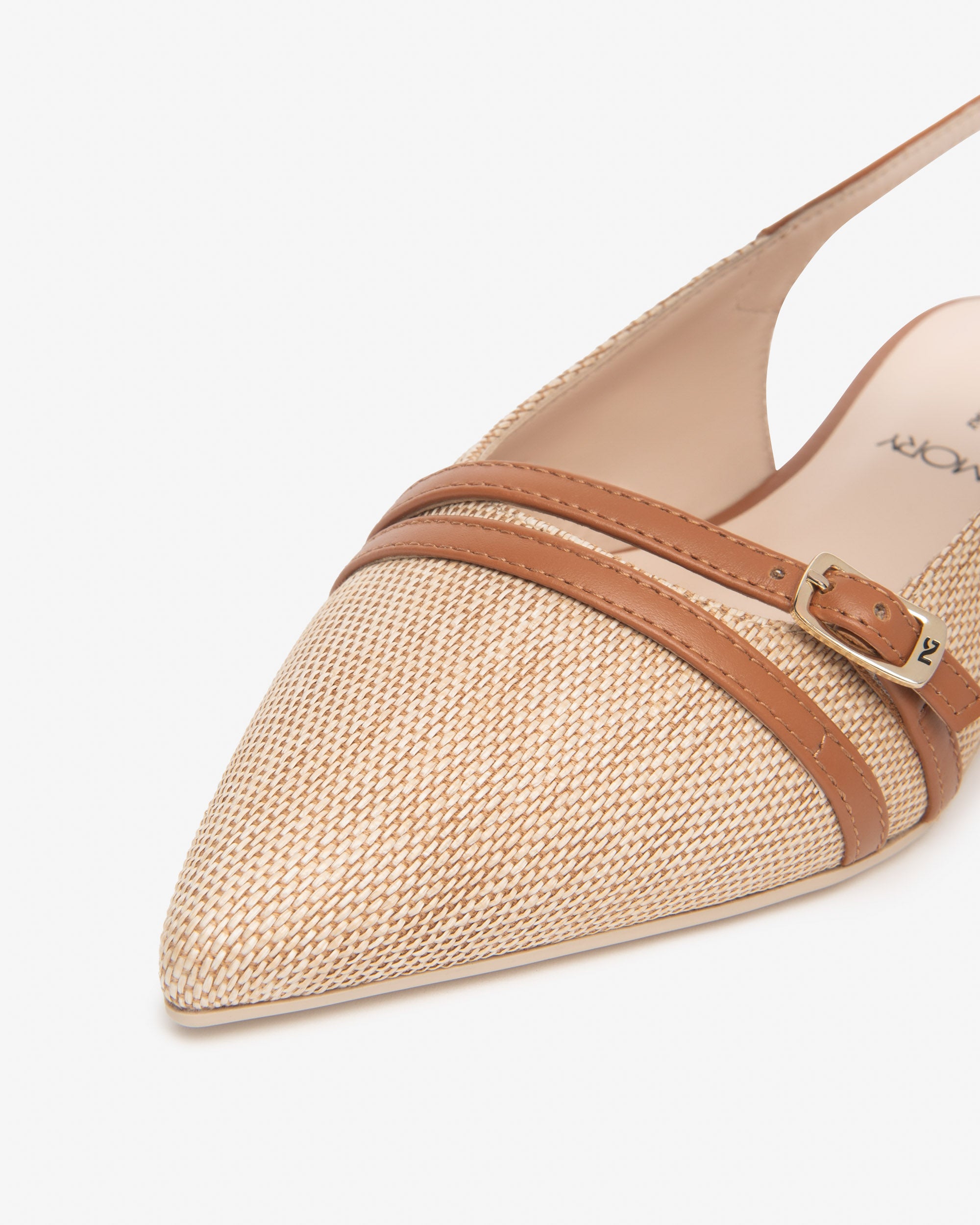 NeroGiardini Slingbacks slingbacks femme tissu cuir bureau