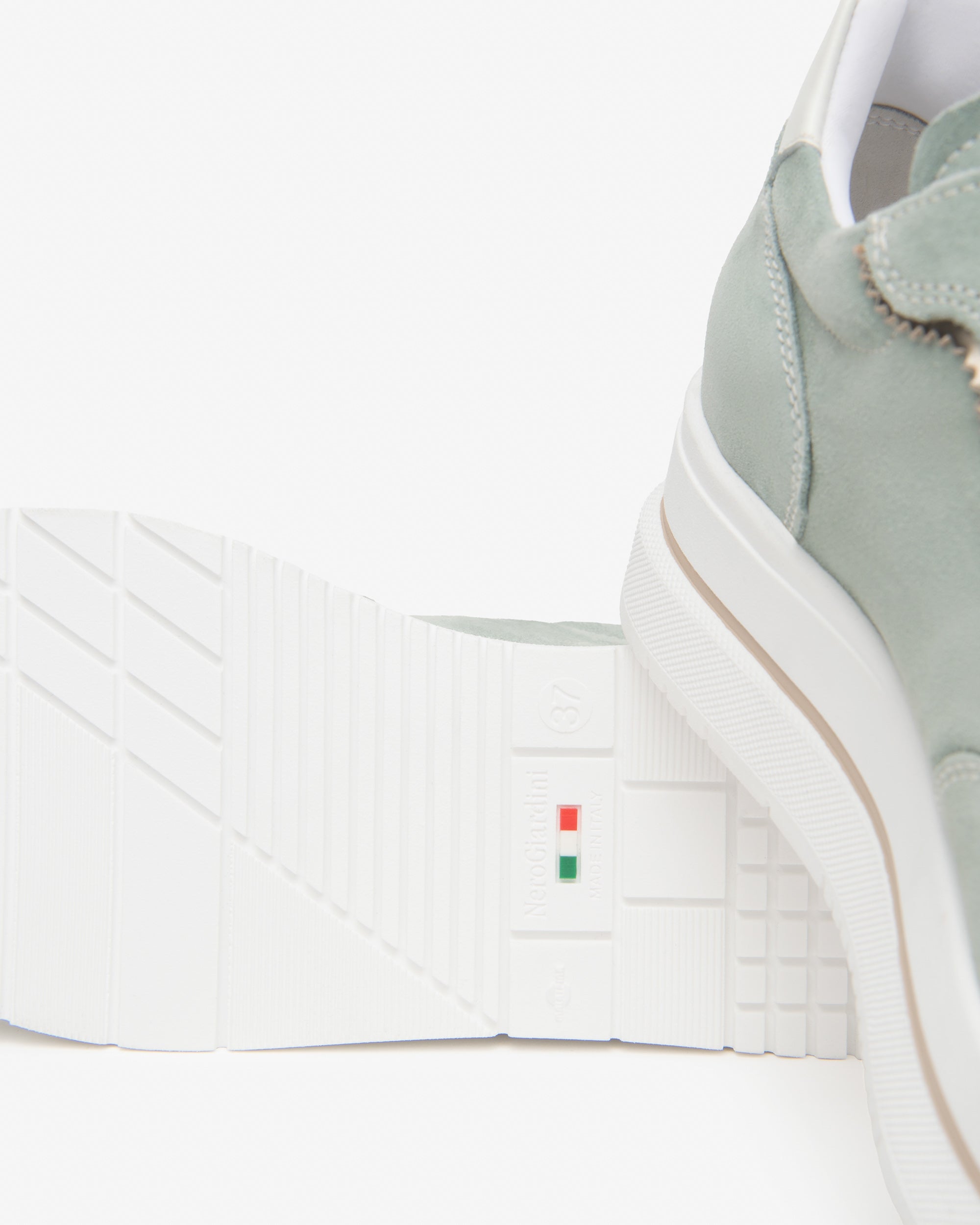 NeroGiardini Sneakers Femme Velours Technique