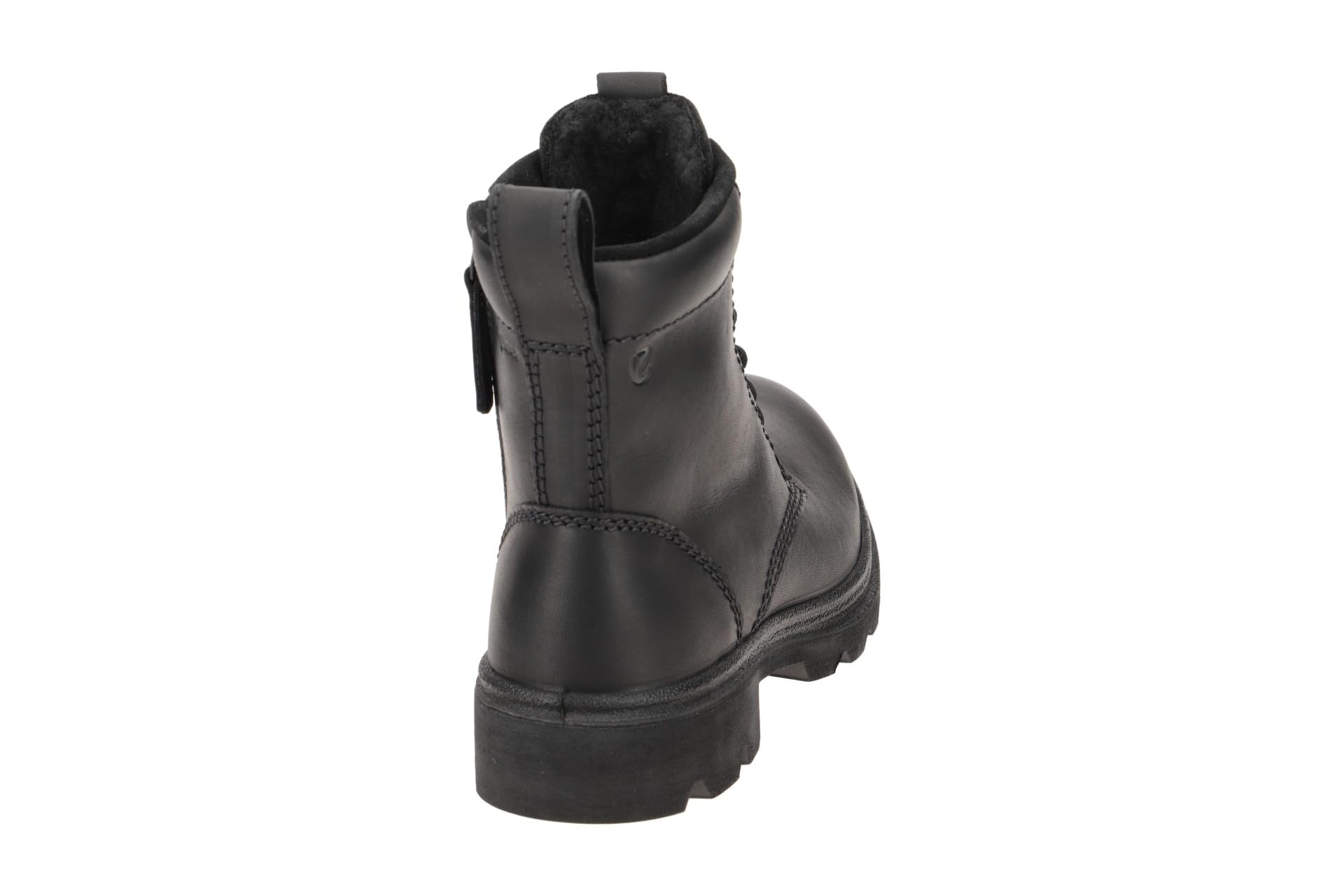 ECCO Grainer Botte Lacets Femme Cuir Zip Imperméable