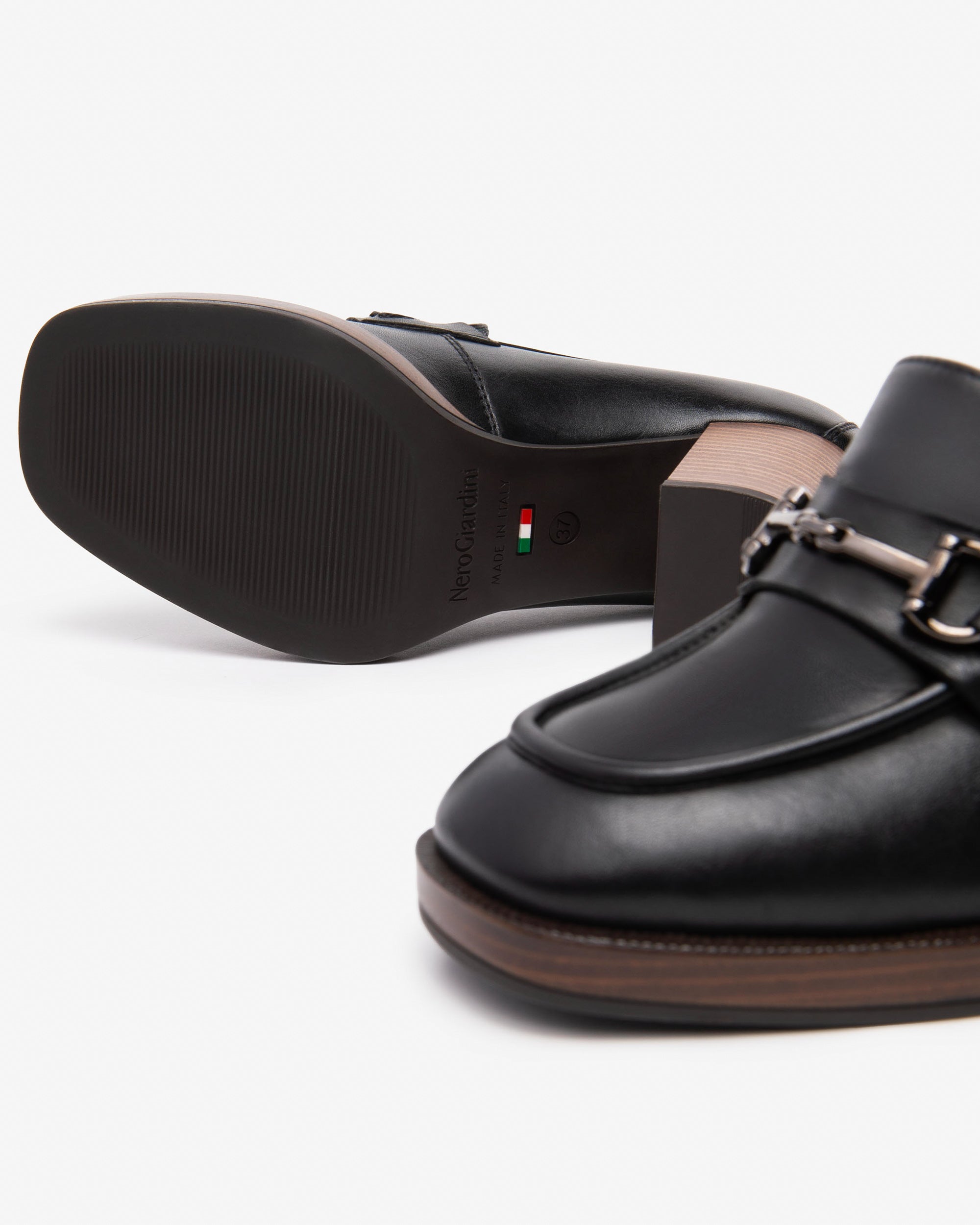 NeroGiardini Mocassins Femme Cuir Automne-Hiver Confort