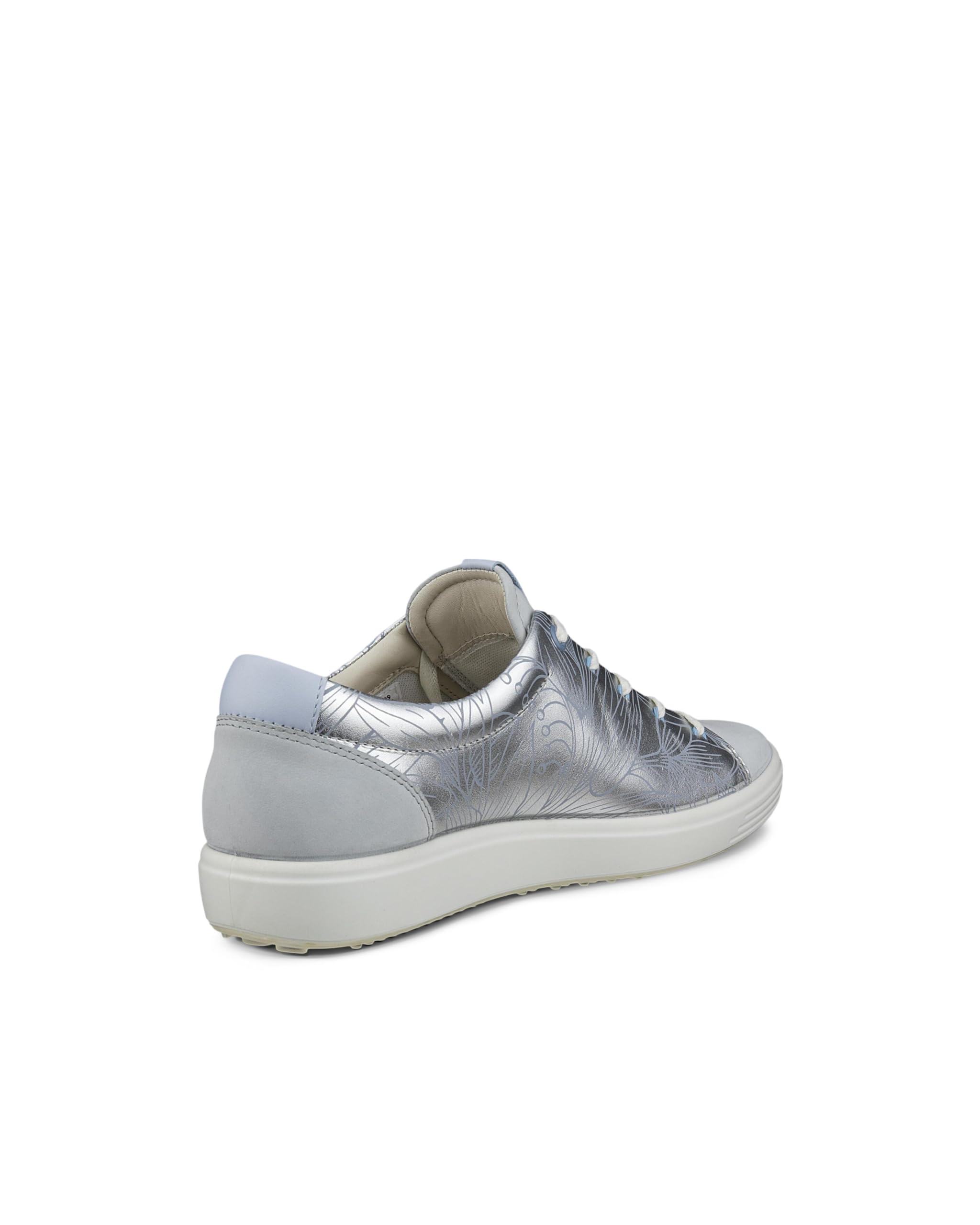 ECCO Soft 7 Bottines Femme Blanc Floral 39 EU Cuir