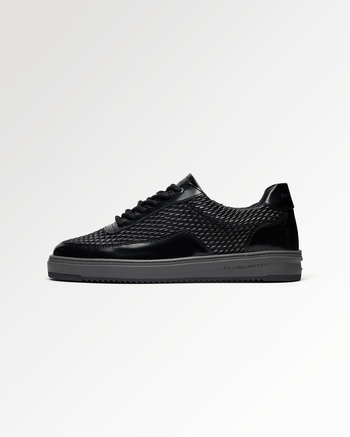 Filling Pieces Mondo Reed Black sneaker noir cuir 42