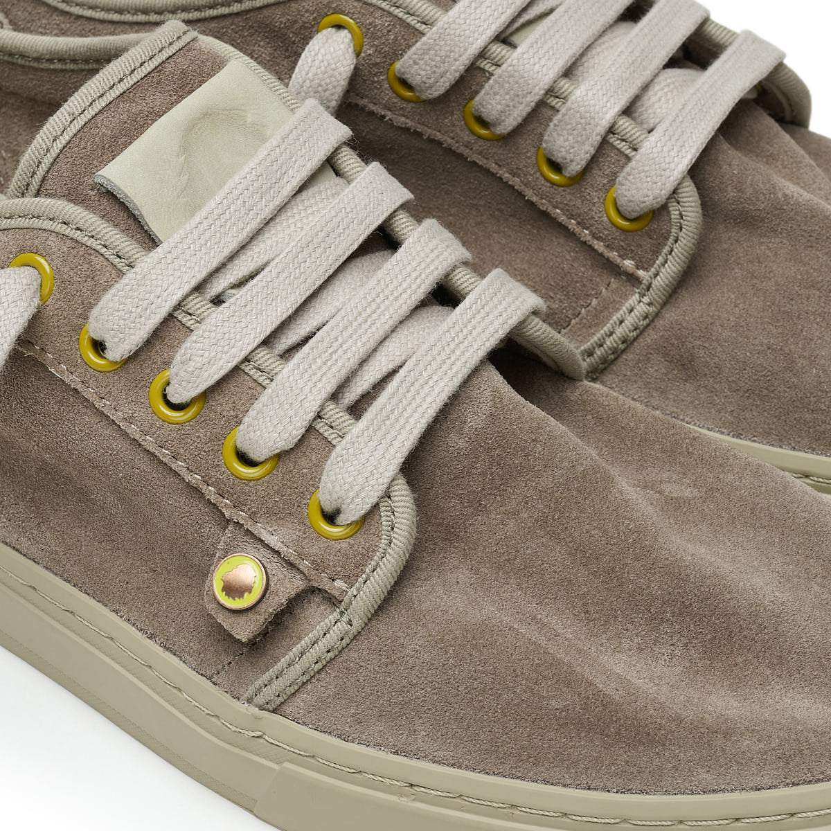 Satorisan Heisei Suede baskets Driftwood Brown cuir