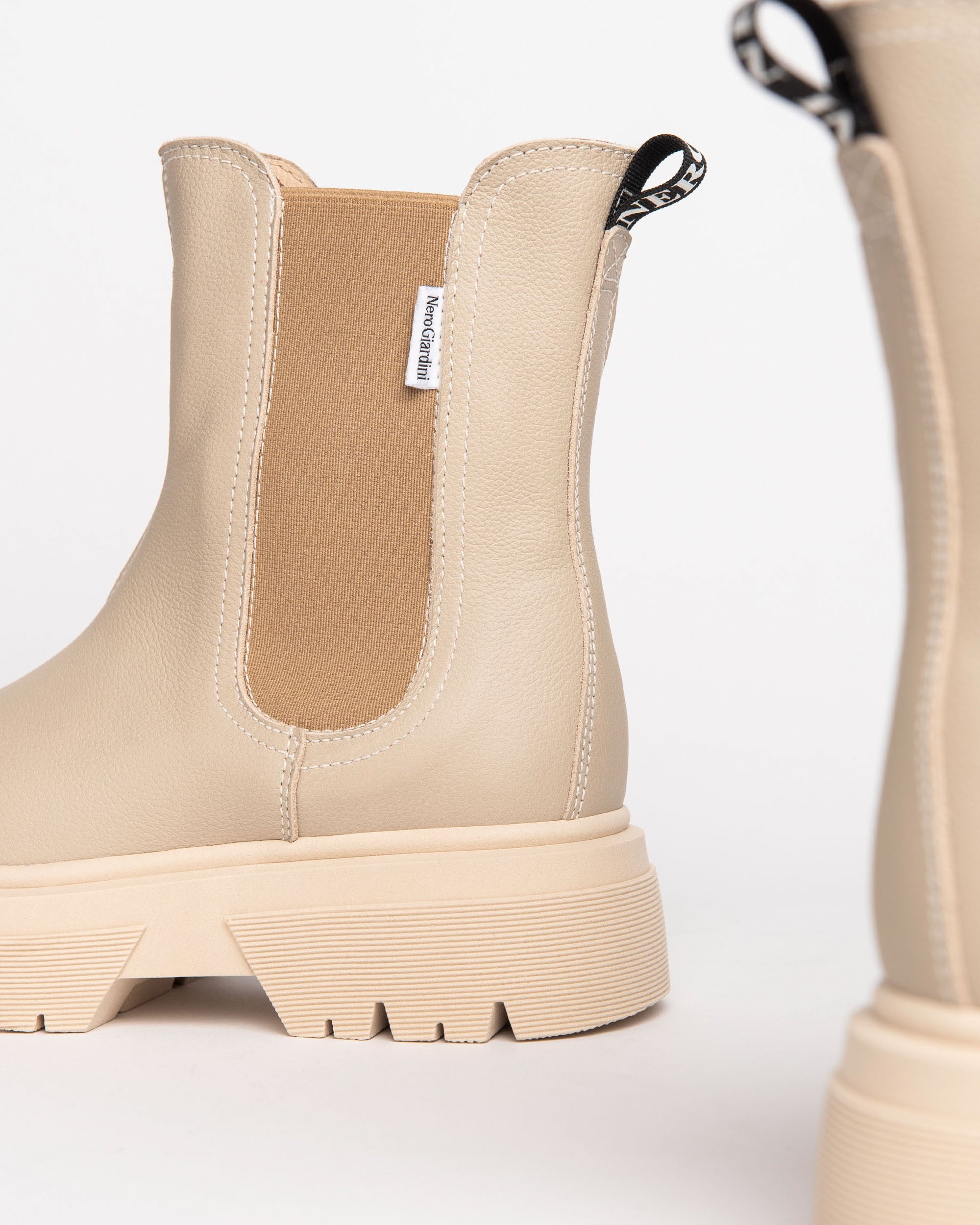 Nerogiardini Bottines Fille Cuir Teens DryGo Légères