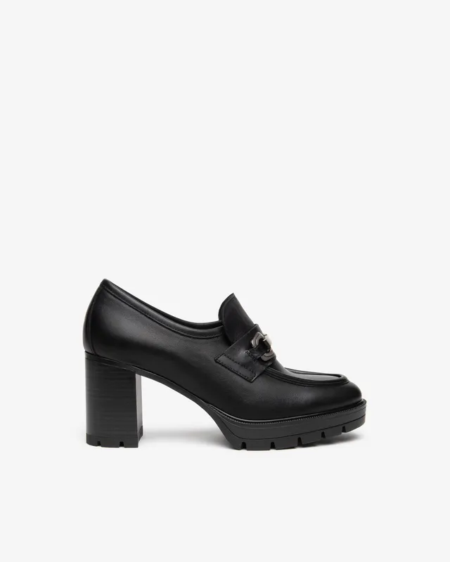 NeroGiardini Mocassins mocassins femme cuir talon 80 mm