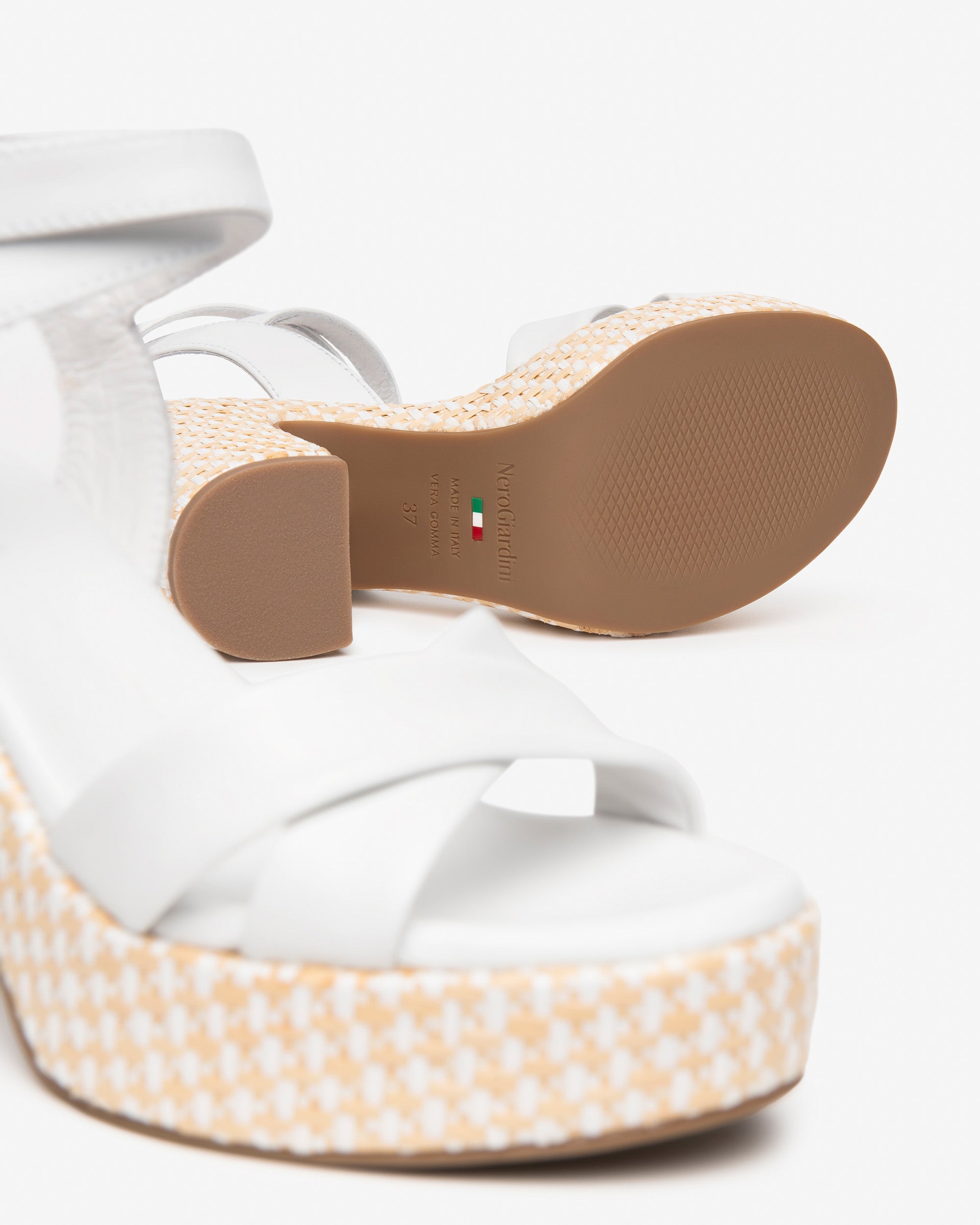 NeroGiardini Sandales Femme Cuir Sandales Été 35-41