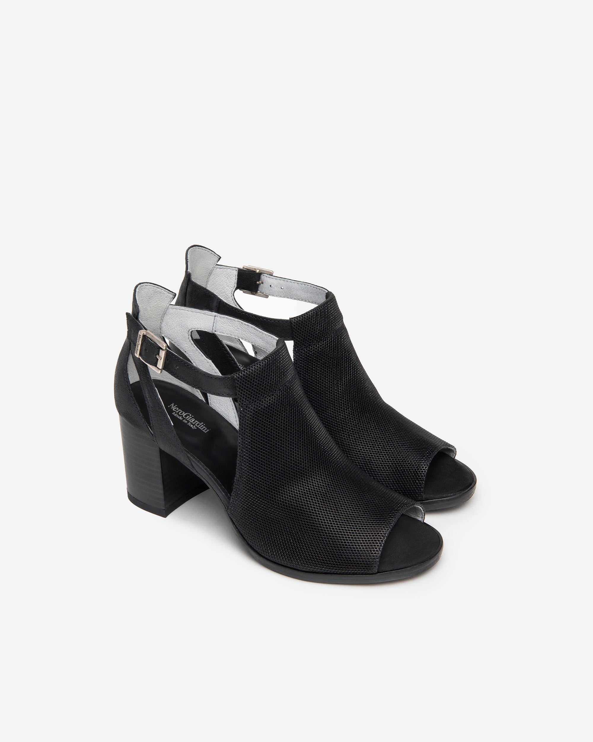 NeroGiardini Bottines Cuir Femme Confort Italie