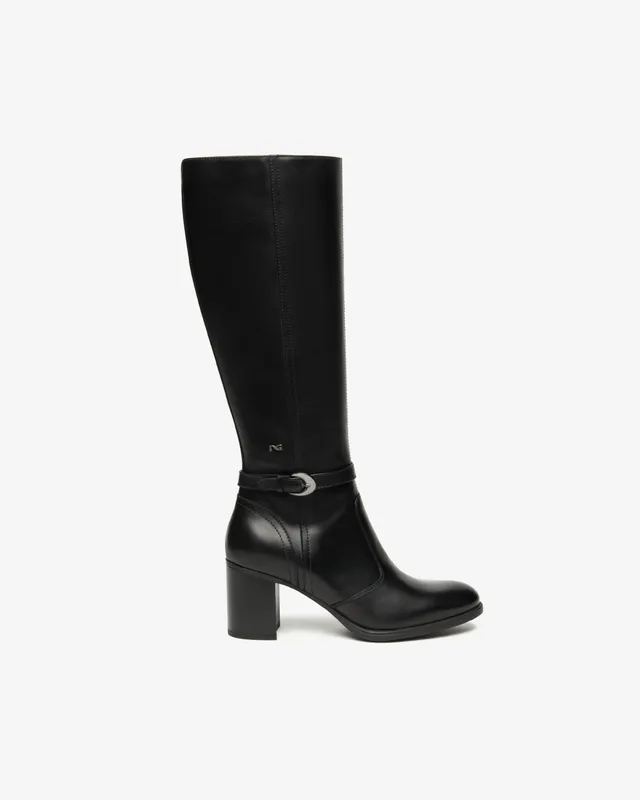 NeroGiardini Bottes Bottes Femme Cuir Hiver 38
