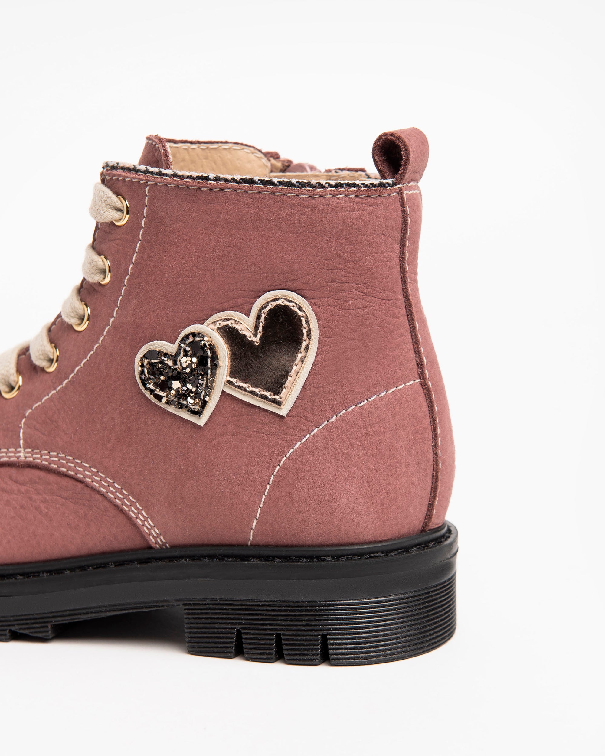 Nerogiardini Bottines Fille Cuir Zip Semelle Légère