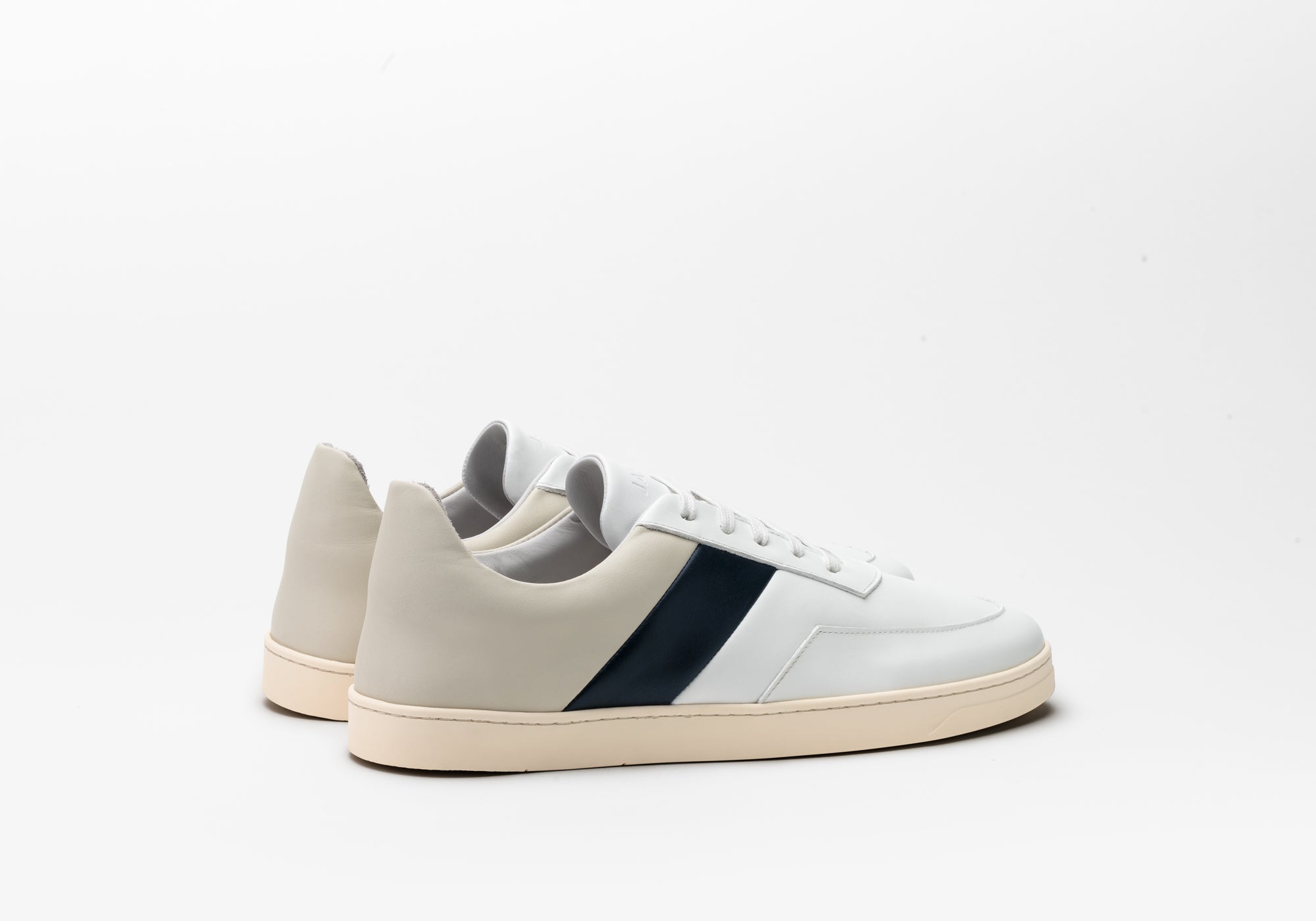 JAK Atlas Low baskets cuir dust blue mixte
