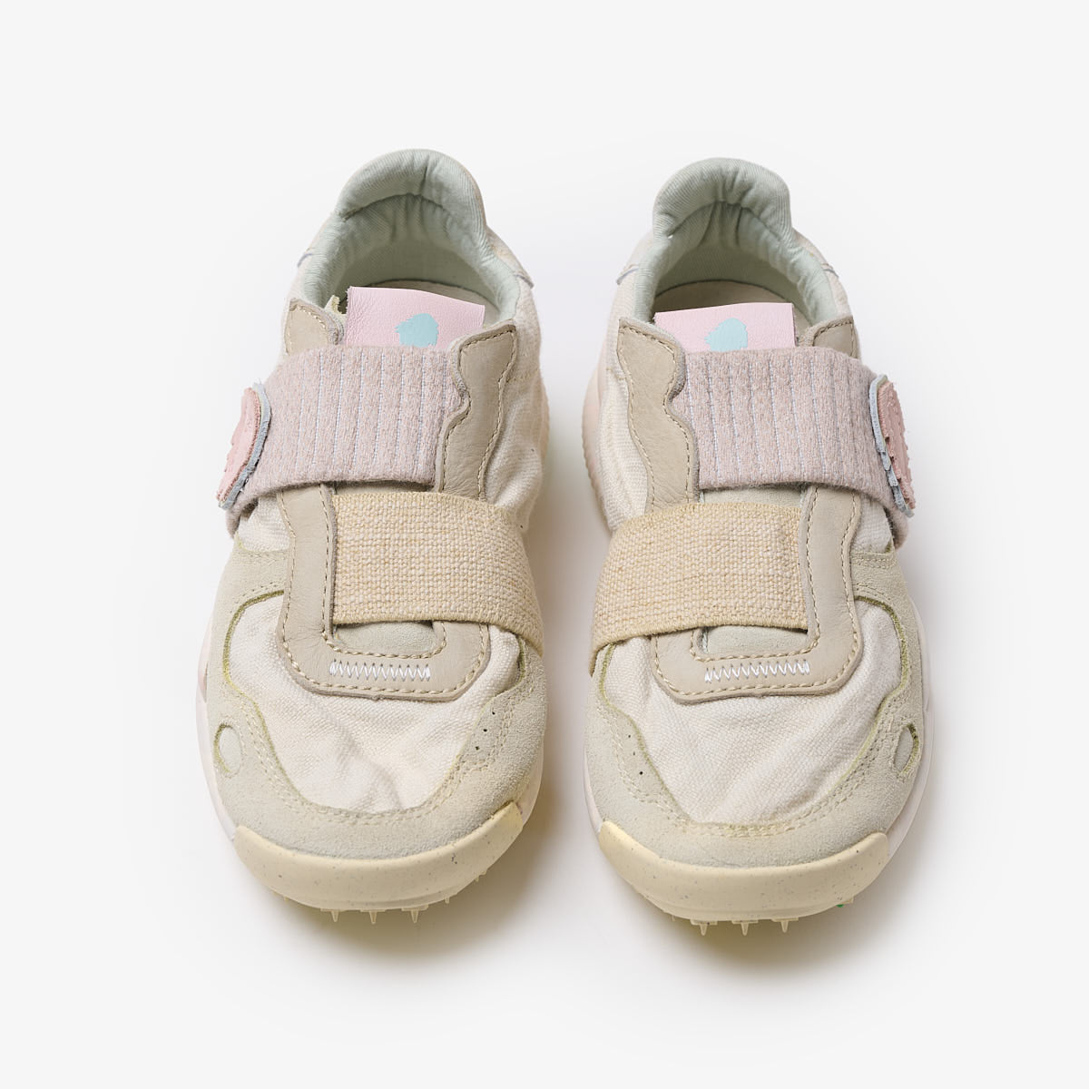 Satorisan Chacrona Linen Elastics Chantilly Cream baskets