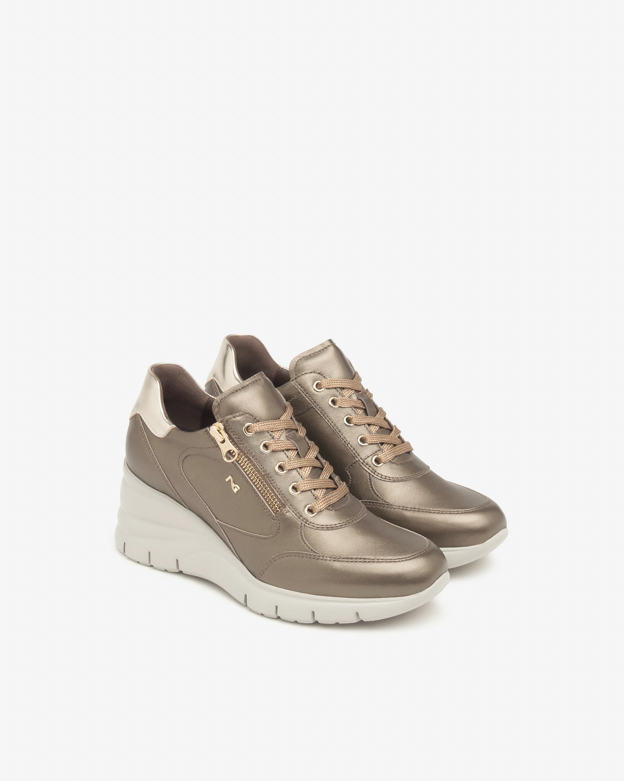 NeroGiardini Sneakers Femme Cuir Technique Memory
