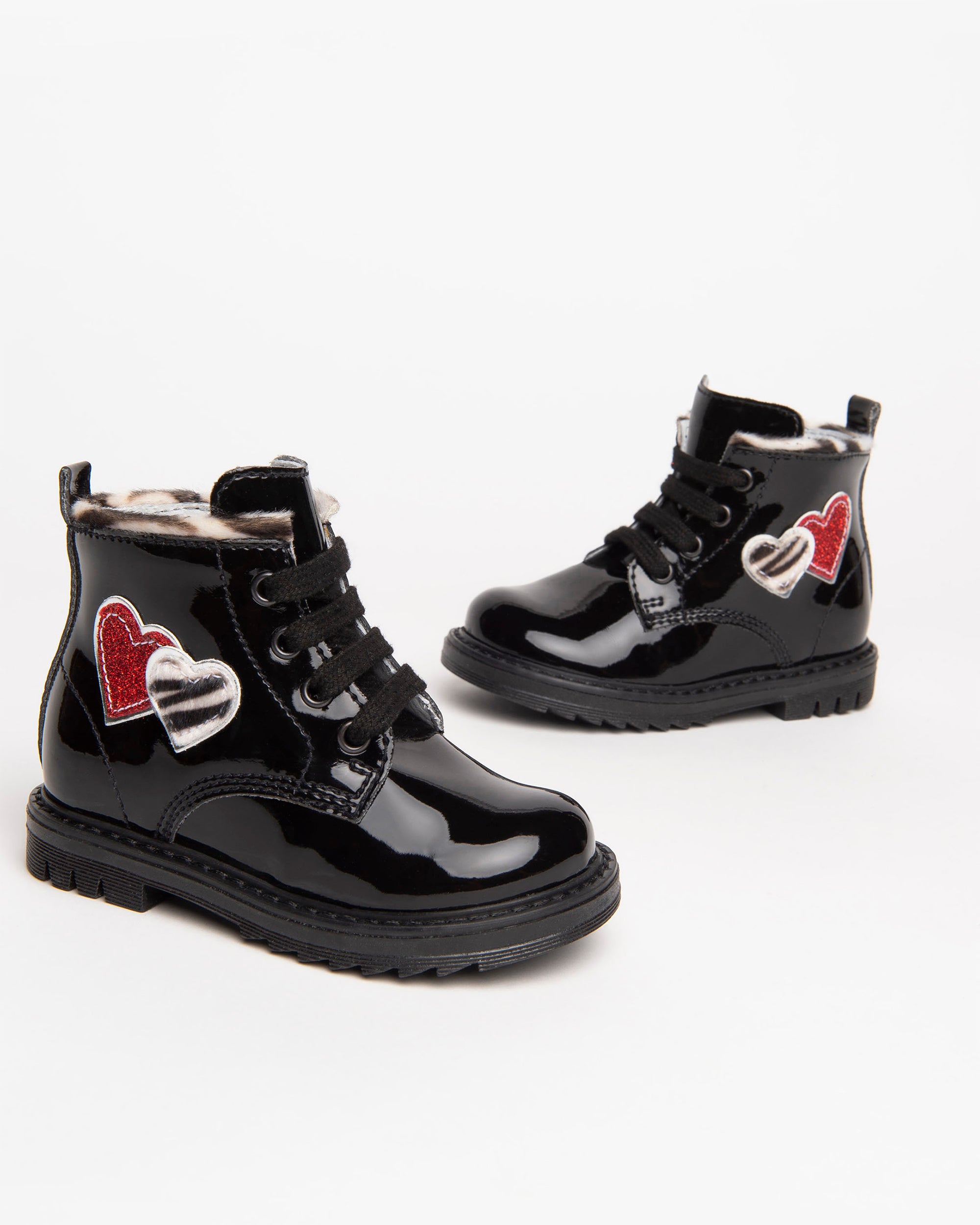 Nerogiardini Bottines fille technique coeurs 20-30