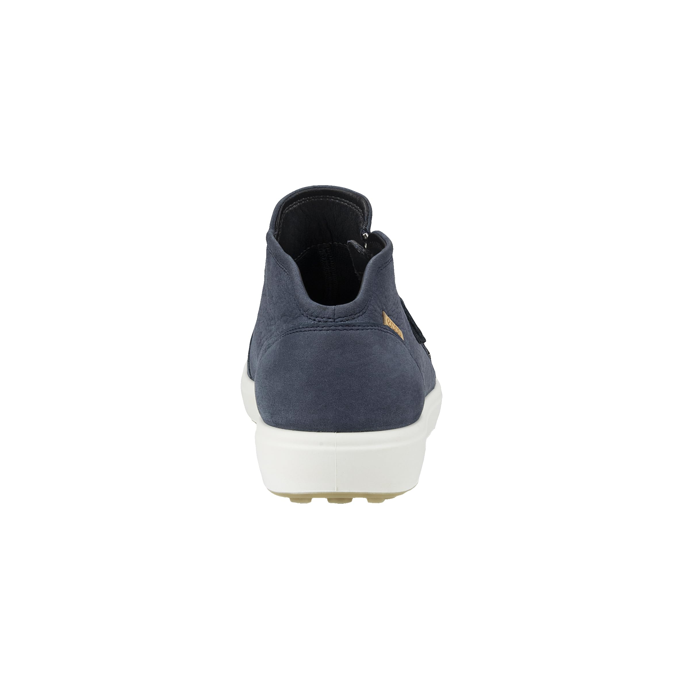 ECCO SOFT 7 baskets femme zip cuir noir 38 EU