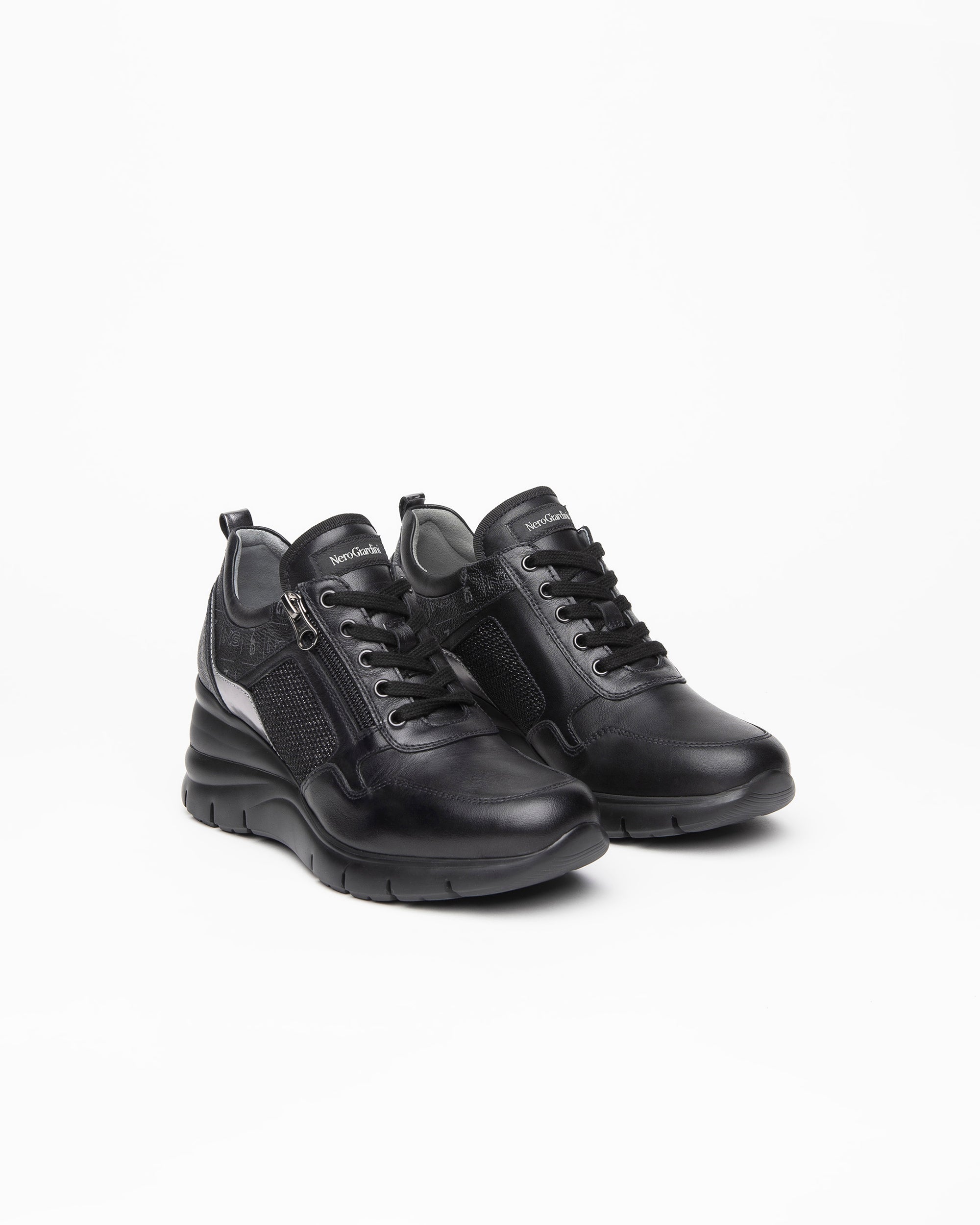 Nerogiardini Sneakers Femme Cuir DryGo Confort